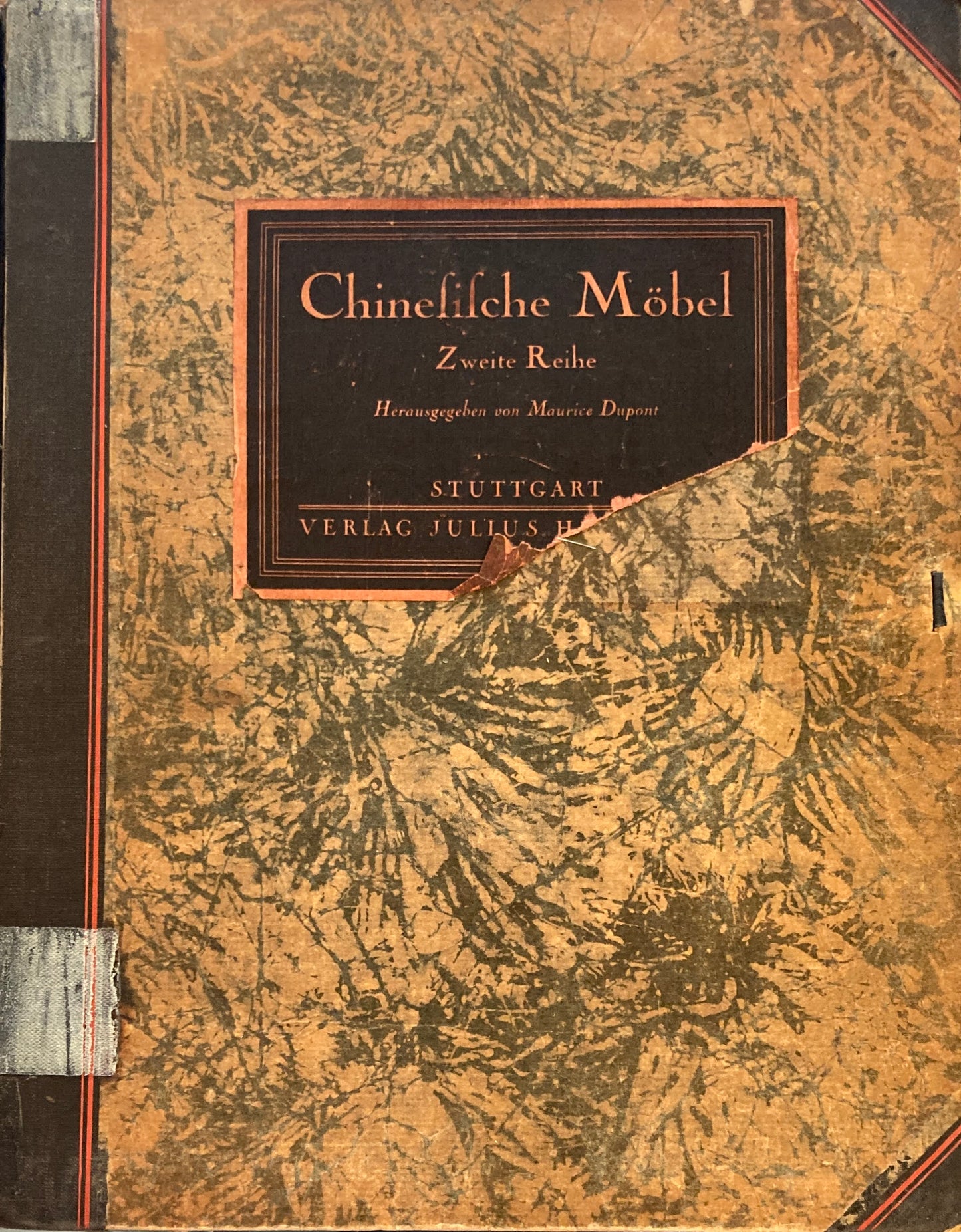chinesische möbel zweite reihe Maurice Dupont