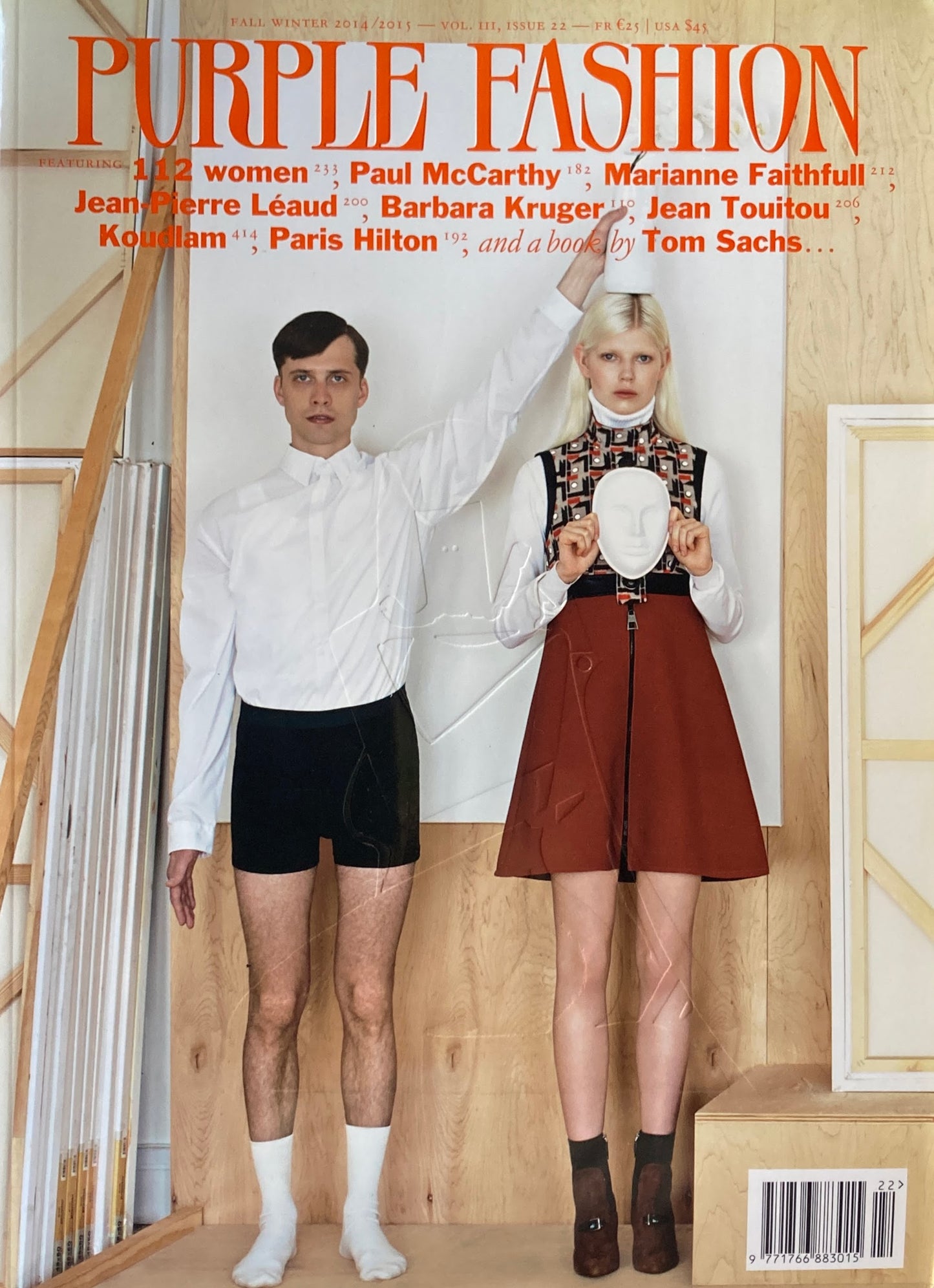 Purple Fashion Magazine  fall /winter 2014/2015  volumeIII,issue22