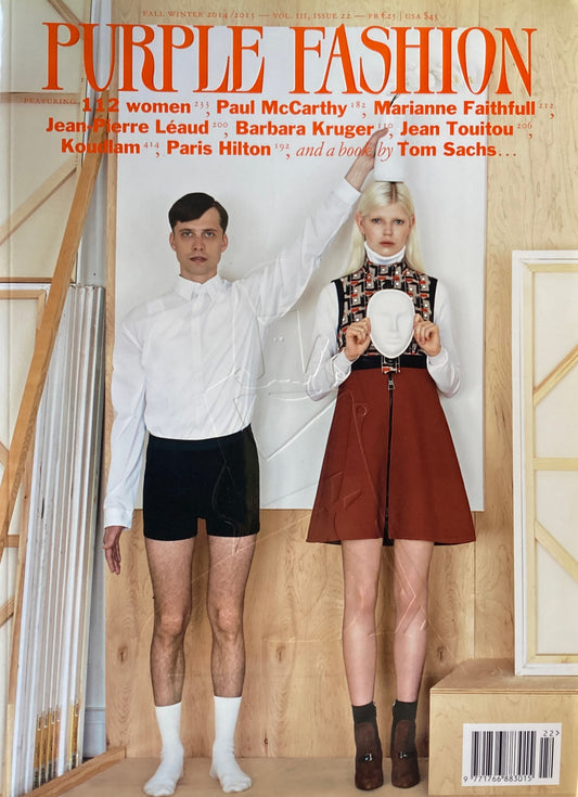 Purple Fashion Magazine  fall /winter 2014/2015  volumeIII,issue22