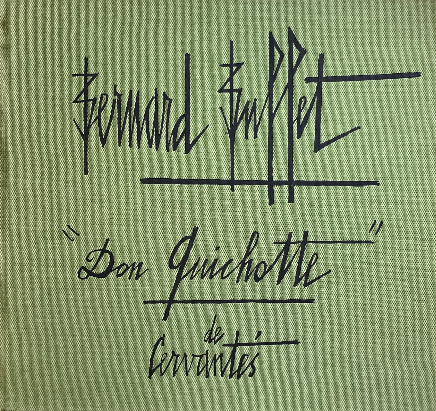 Bernard Buffet Don Quichotte de Cervantès ベルナール・ビュッフェ