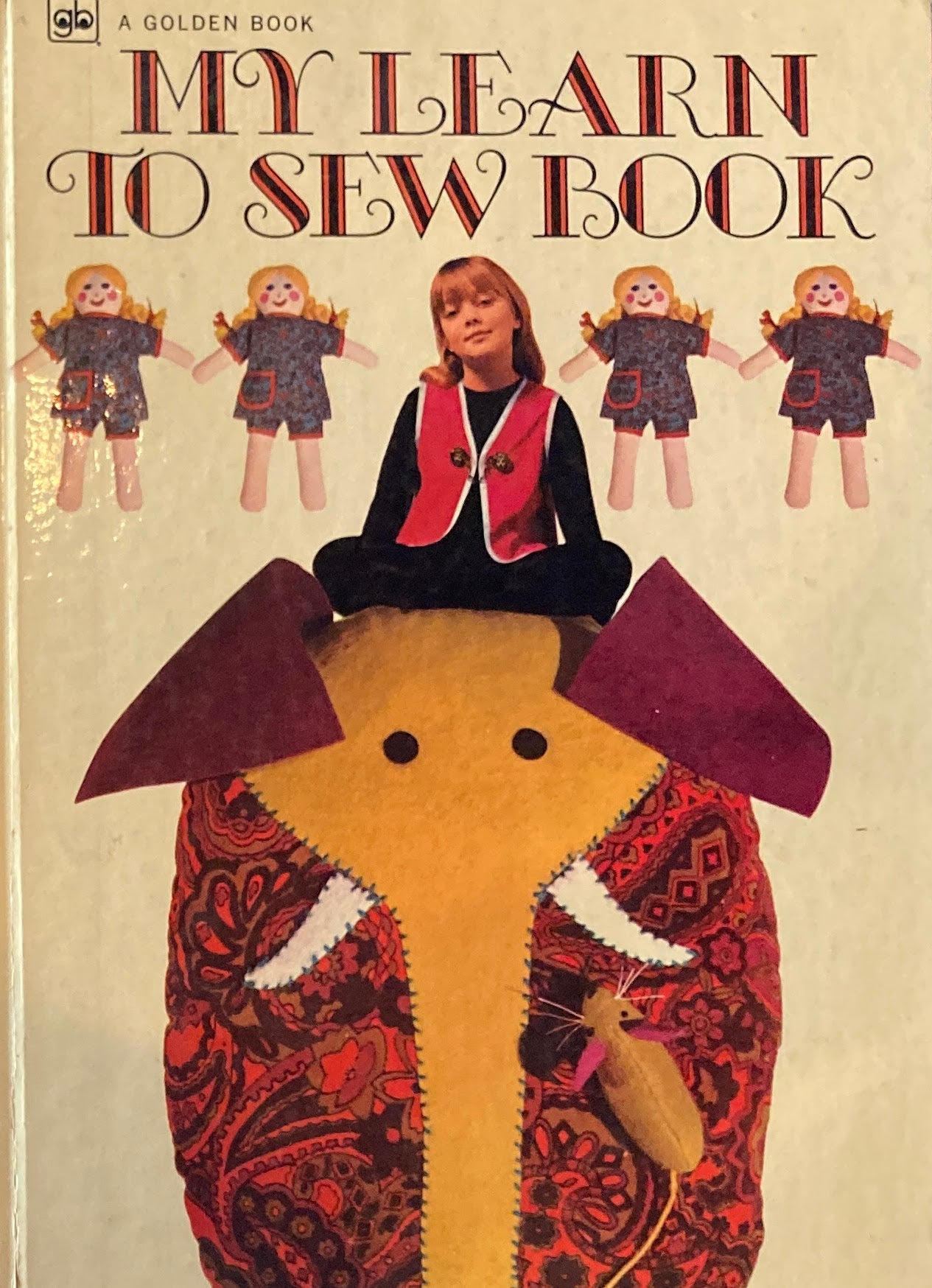 My Learn to Sew Book Golden Book