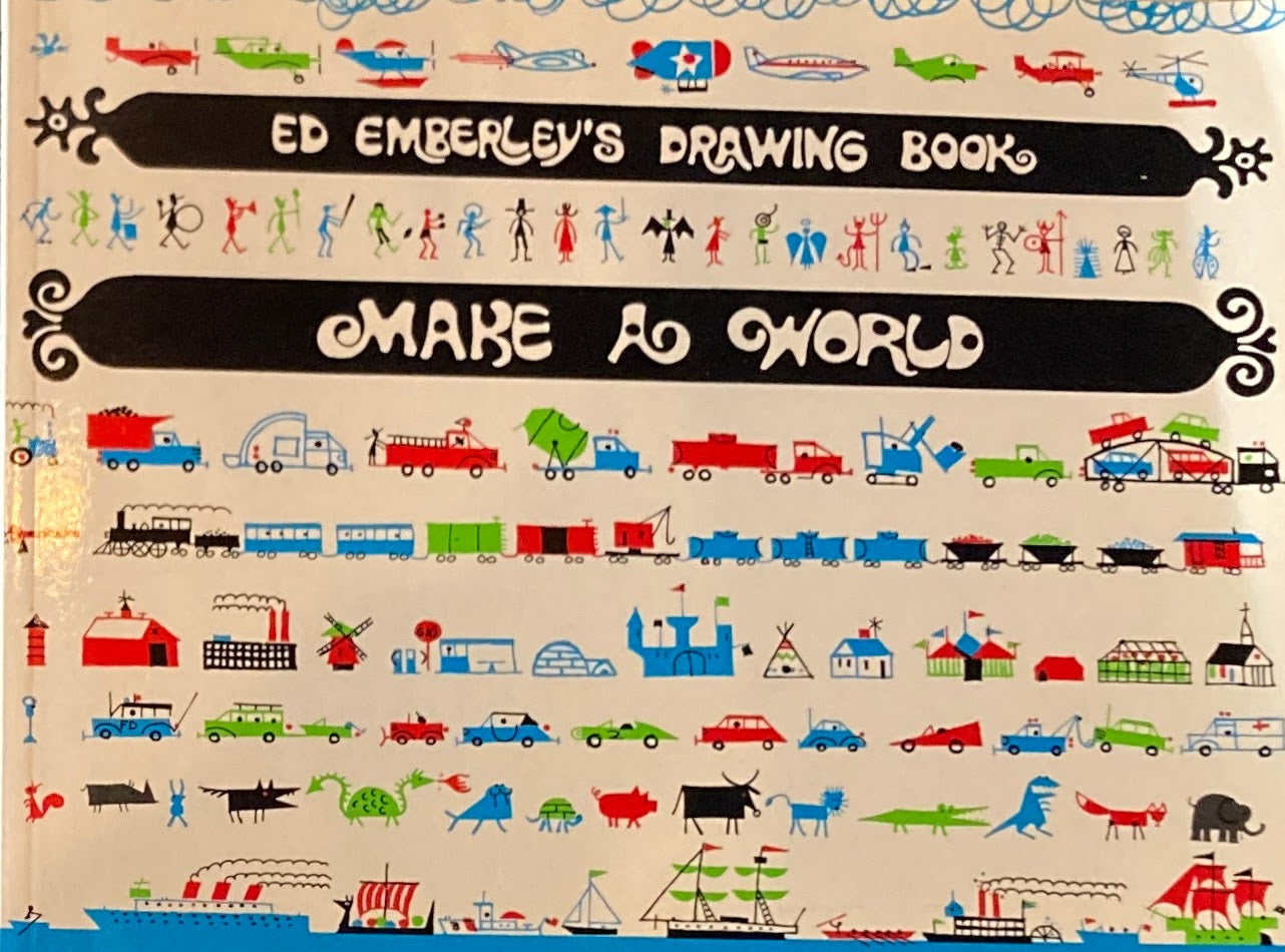 ED EMBERLEY’S DRAWING BOOK MAKE A WORLD PB版