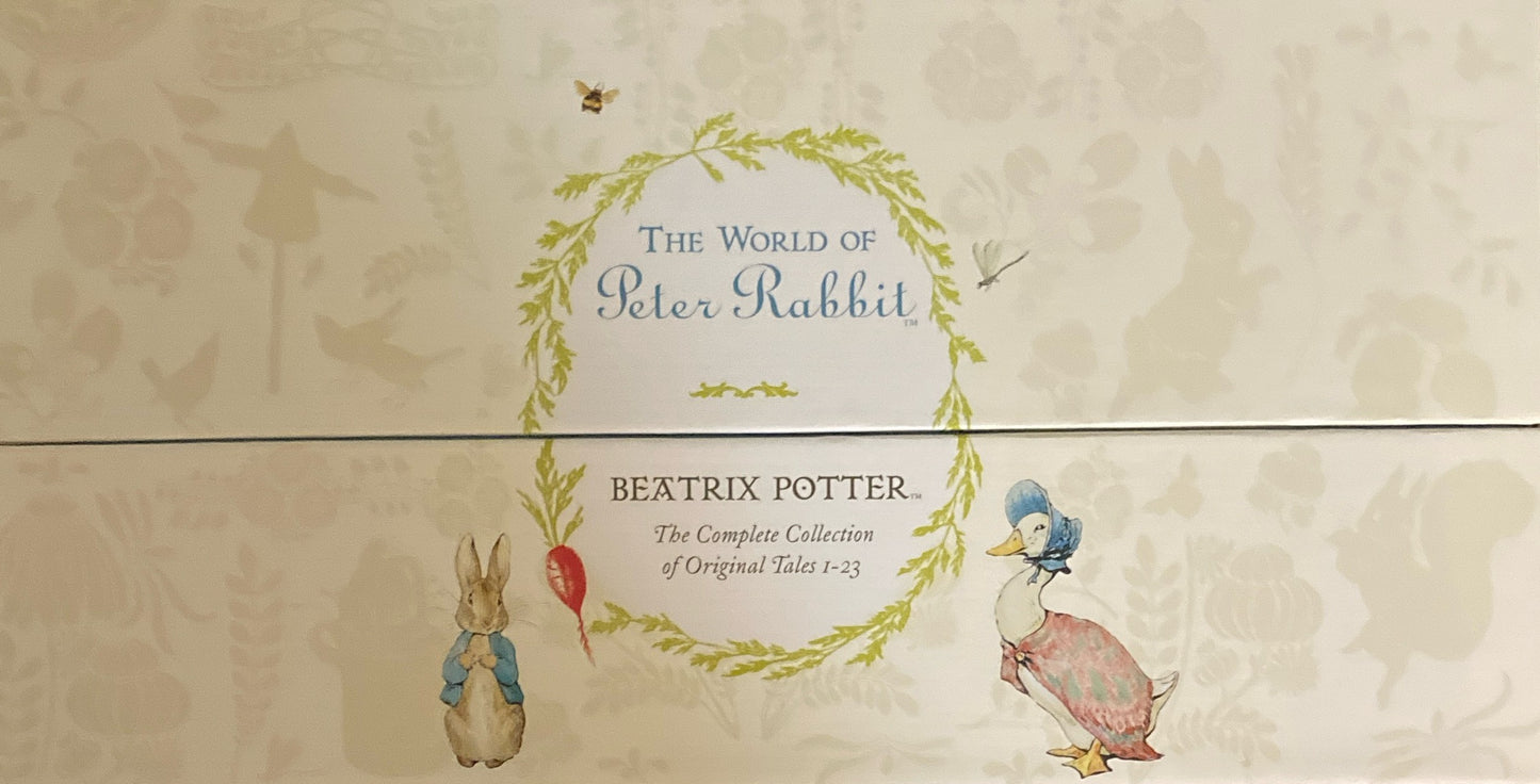 The World of Peter Rabbit 23 Vol Box Set White Jacket: The Complete Collection Of Original Tales