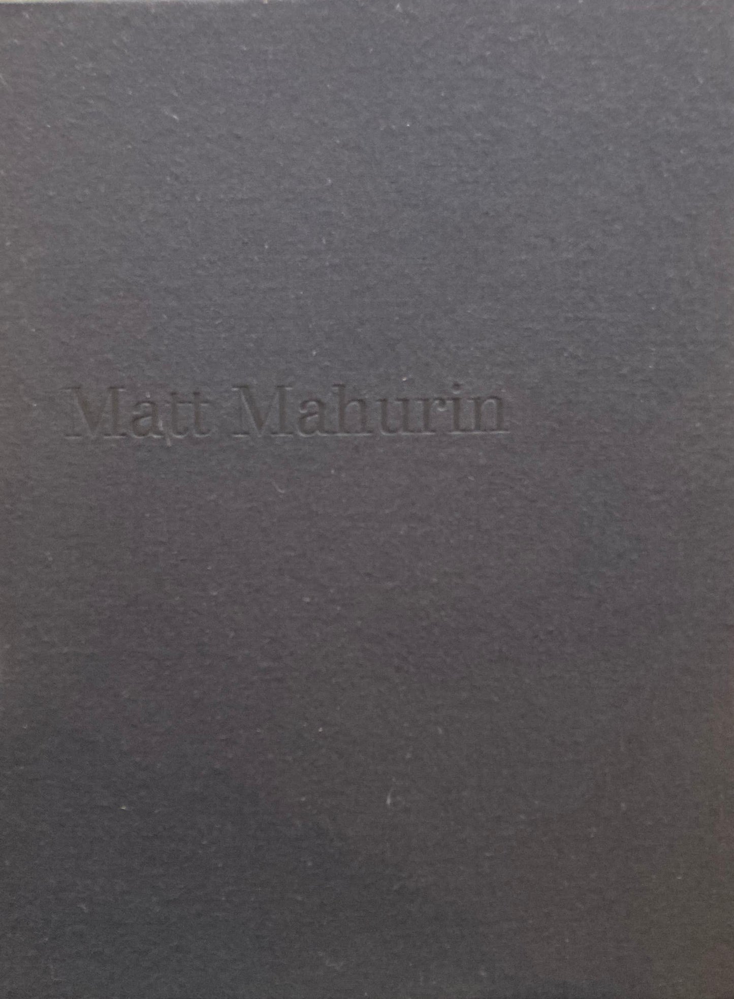 Matt Mahurin  limited edition  twin palms publishers