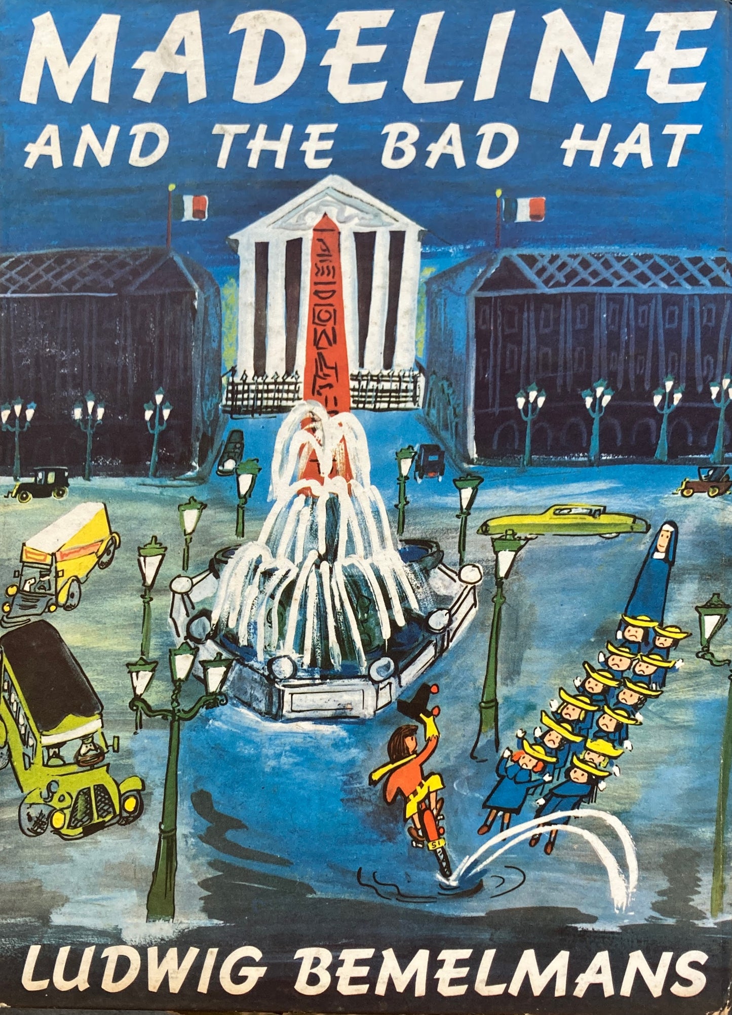MADELINE AND THE BAD HAT Ludwig Bemelmans 1958 1st publishing Andre Deutsch版 マドレーヌといたずらっこ ベーメルマンス