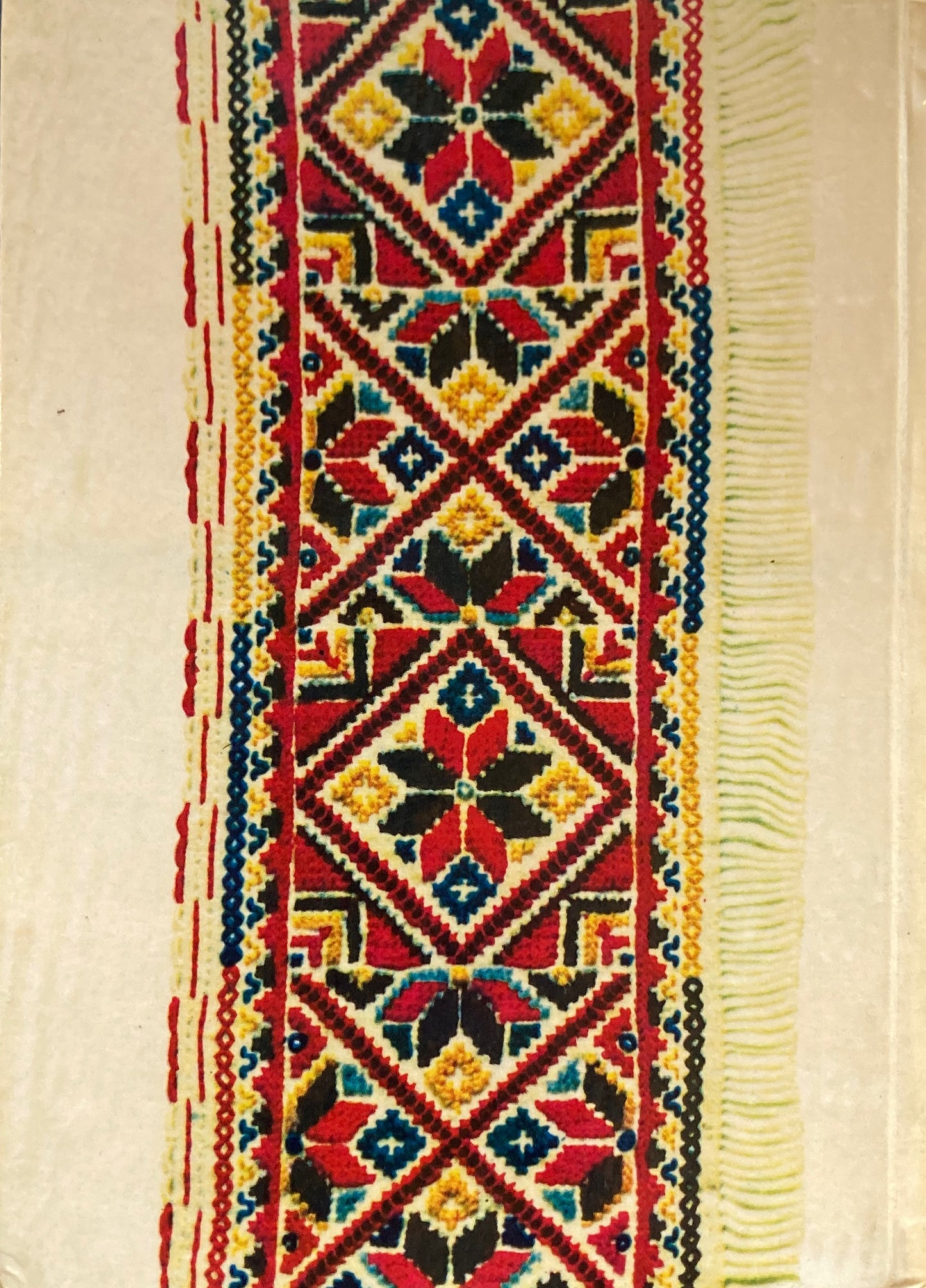 Ukrajinske L'udove Krizikove vysivky Vychodneho Slovenska スロバキア東部ウクライナ伝統のクロスステッチ刺繍