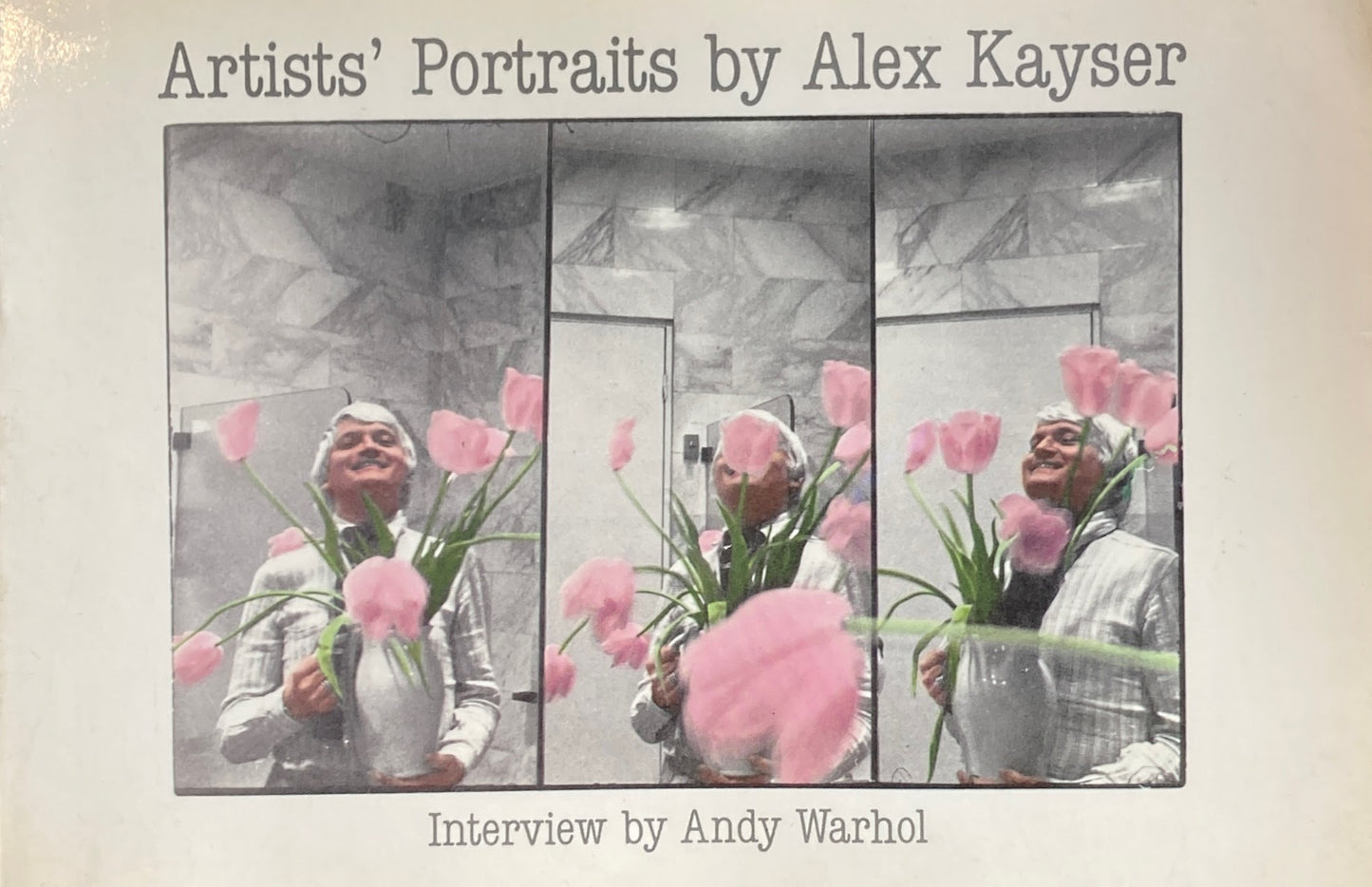 Artists' portraits Alex Kayser And Andy Warhol