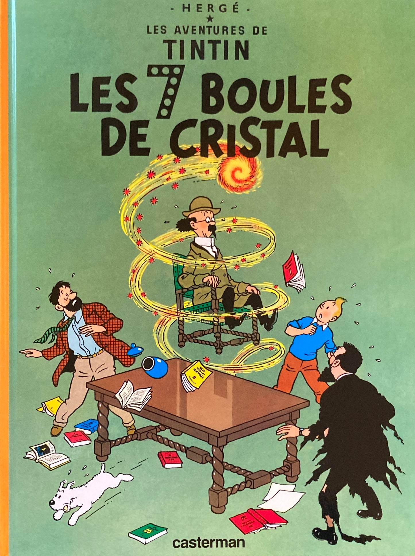 Les 7 Boules De Cristal エルジェ Les Aventures de TINTIN
