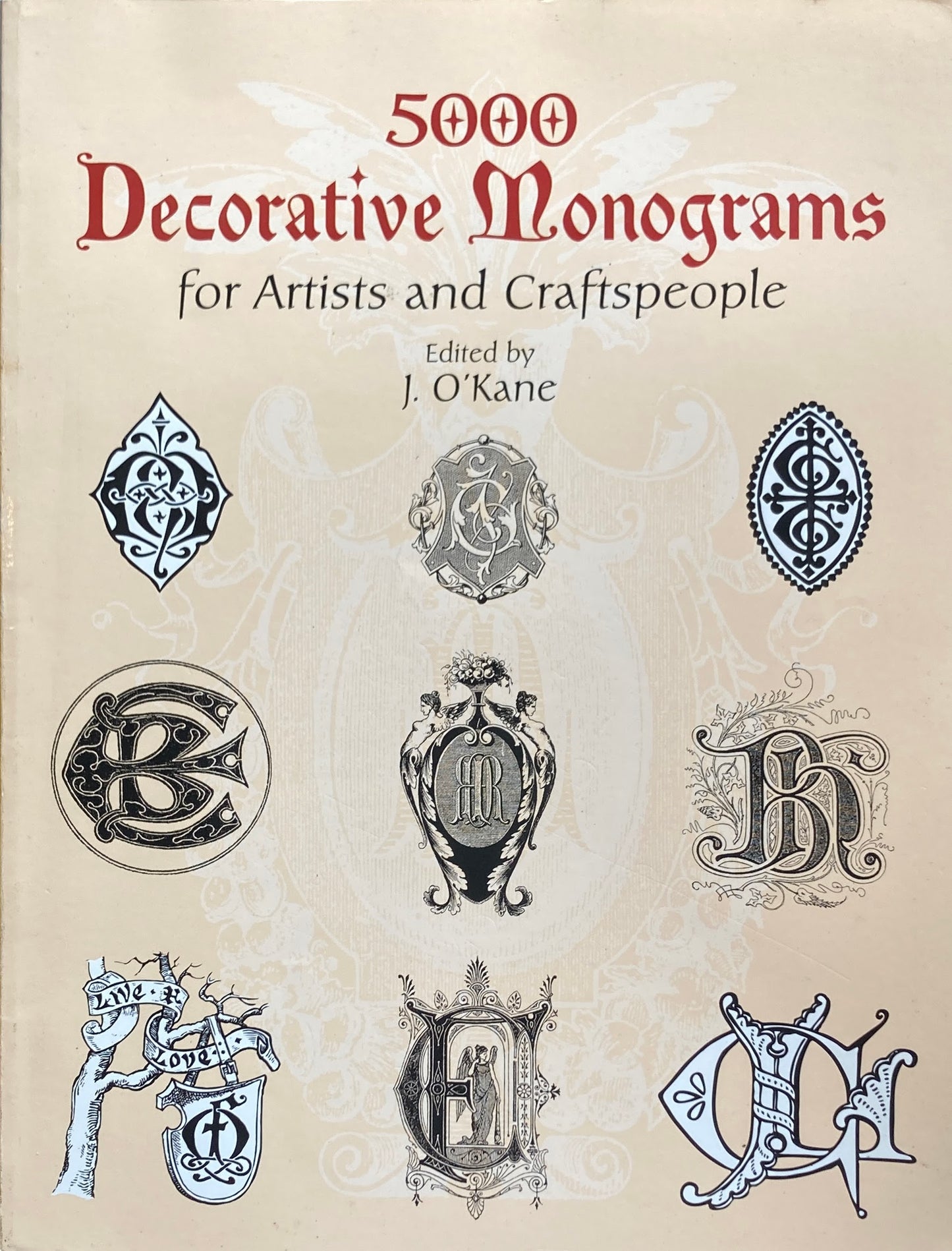 5000 Decorative Monograms for Artists and Craftspeople Dover