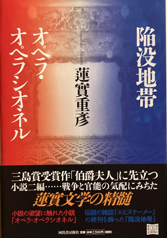 陥没地帯 オペラ・オペラシオネル 蓮實重彦
