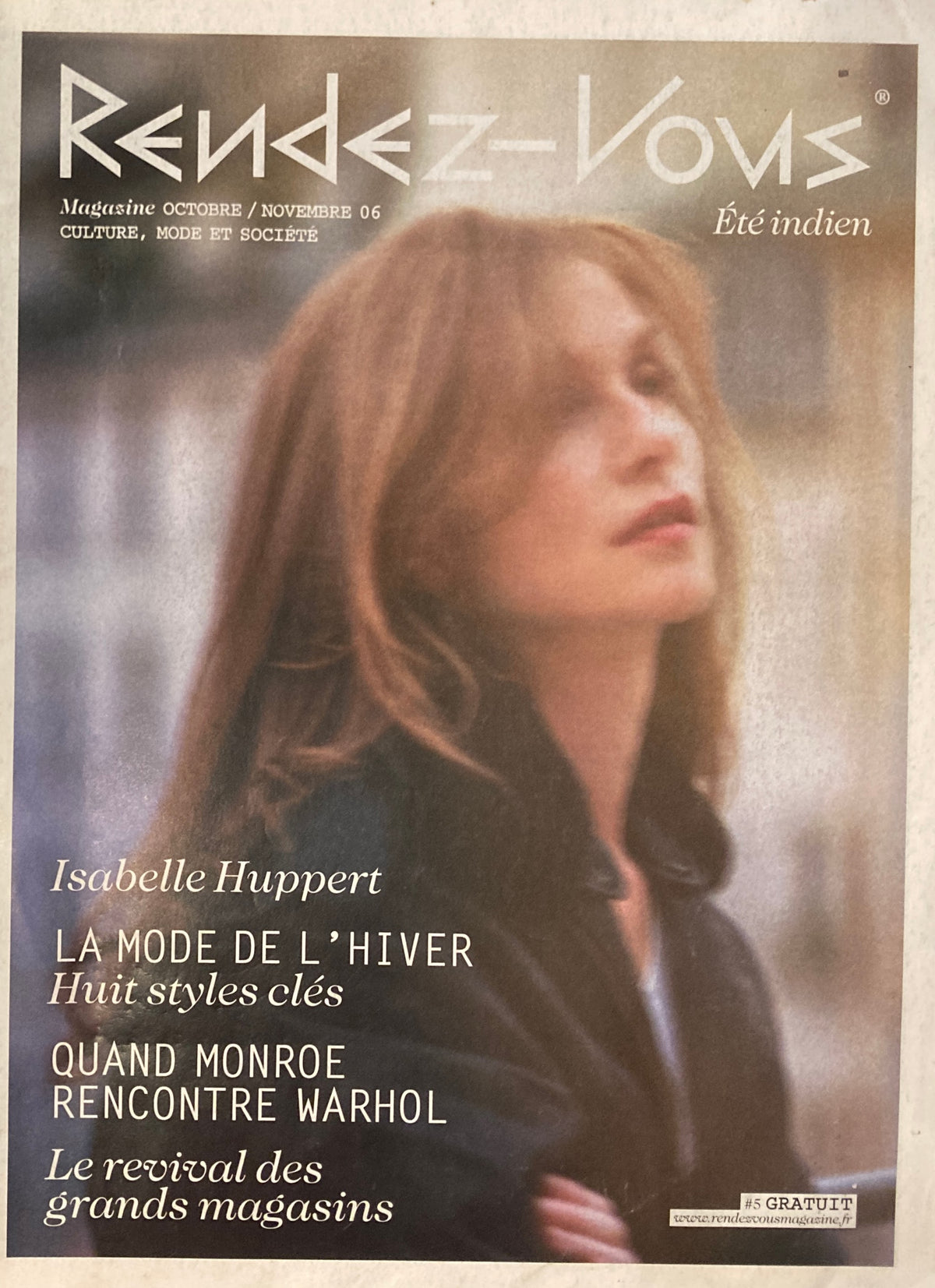Rendez-vous #5 Isabelle Huppert