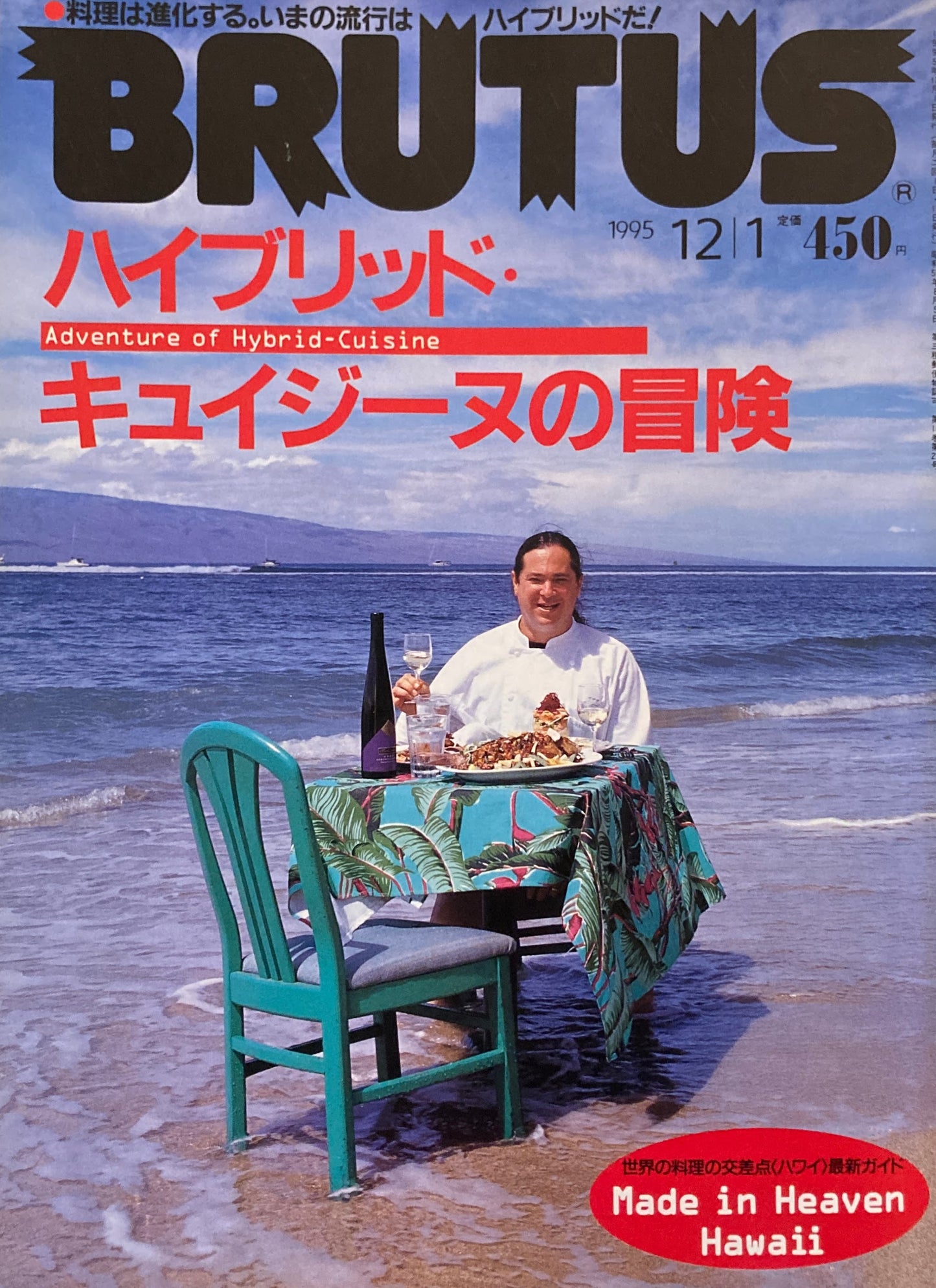 BRUTUS 3544ブルータス 1995年12/1号 ハイブリッド・キュイジーヌの冒険
