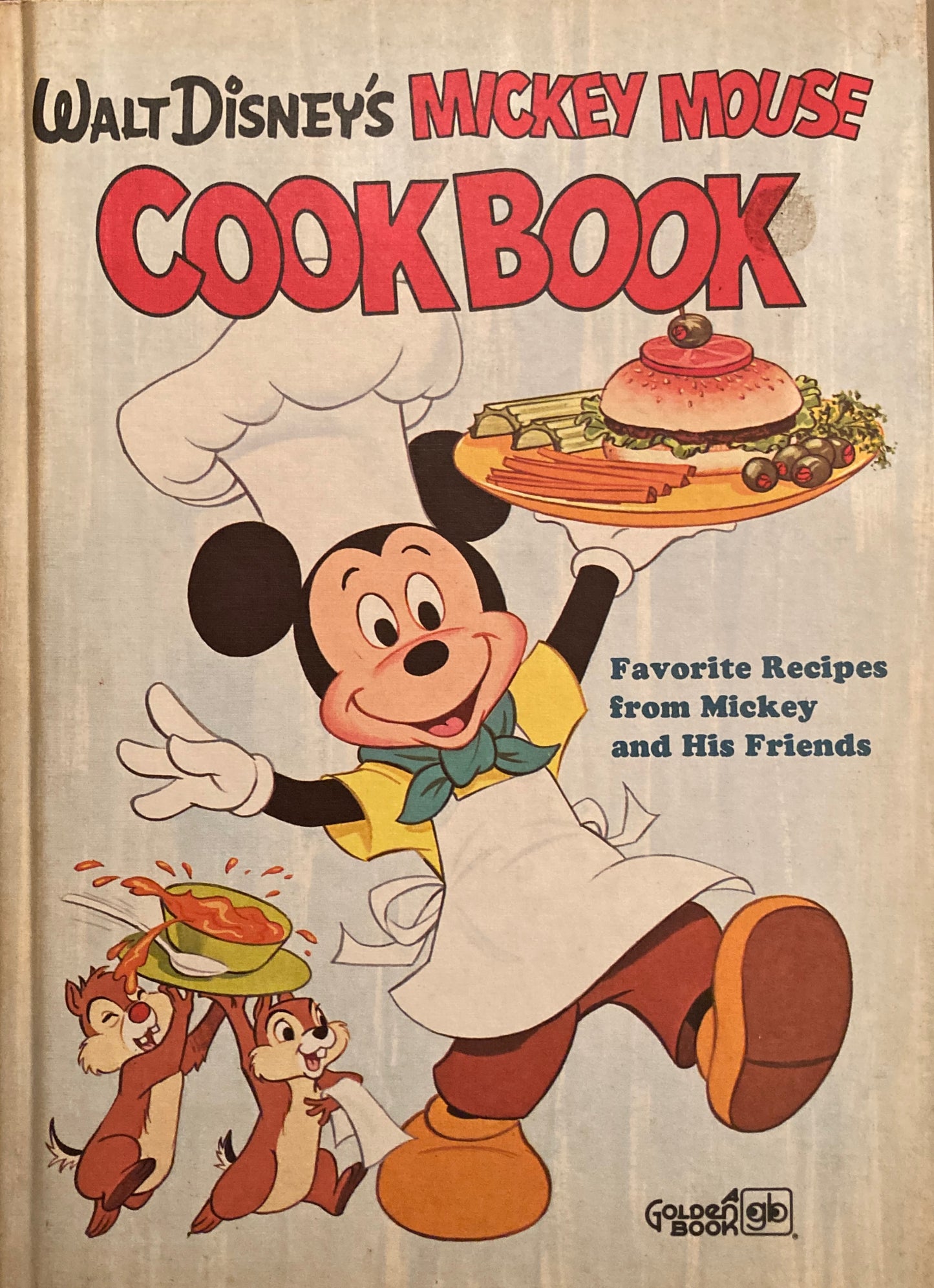 Walt Disney's MICKEY MOUSE COOK BOOK  A Golden Book
