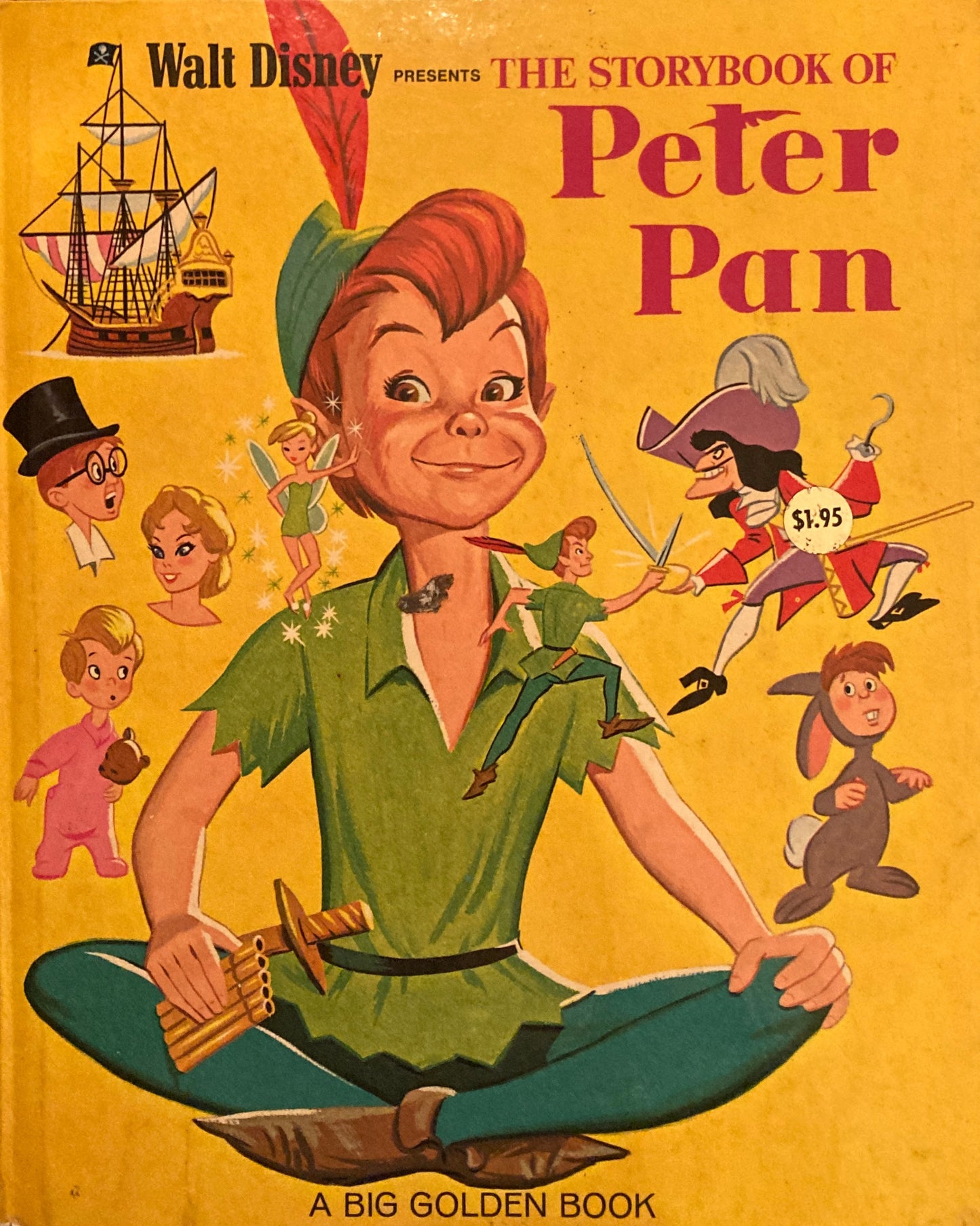 Walt Disney Presents The Storybook of Peter Pan A Big Golden Book