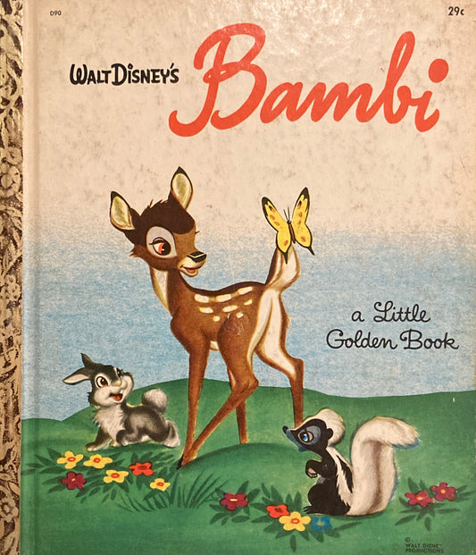 Walt Disney's Bambi　a Little Golden Book