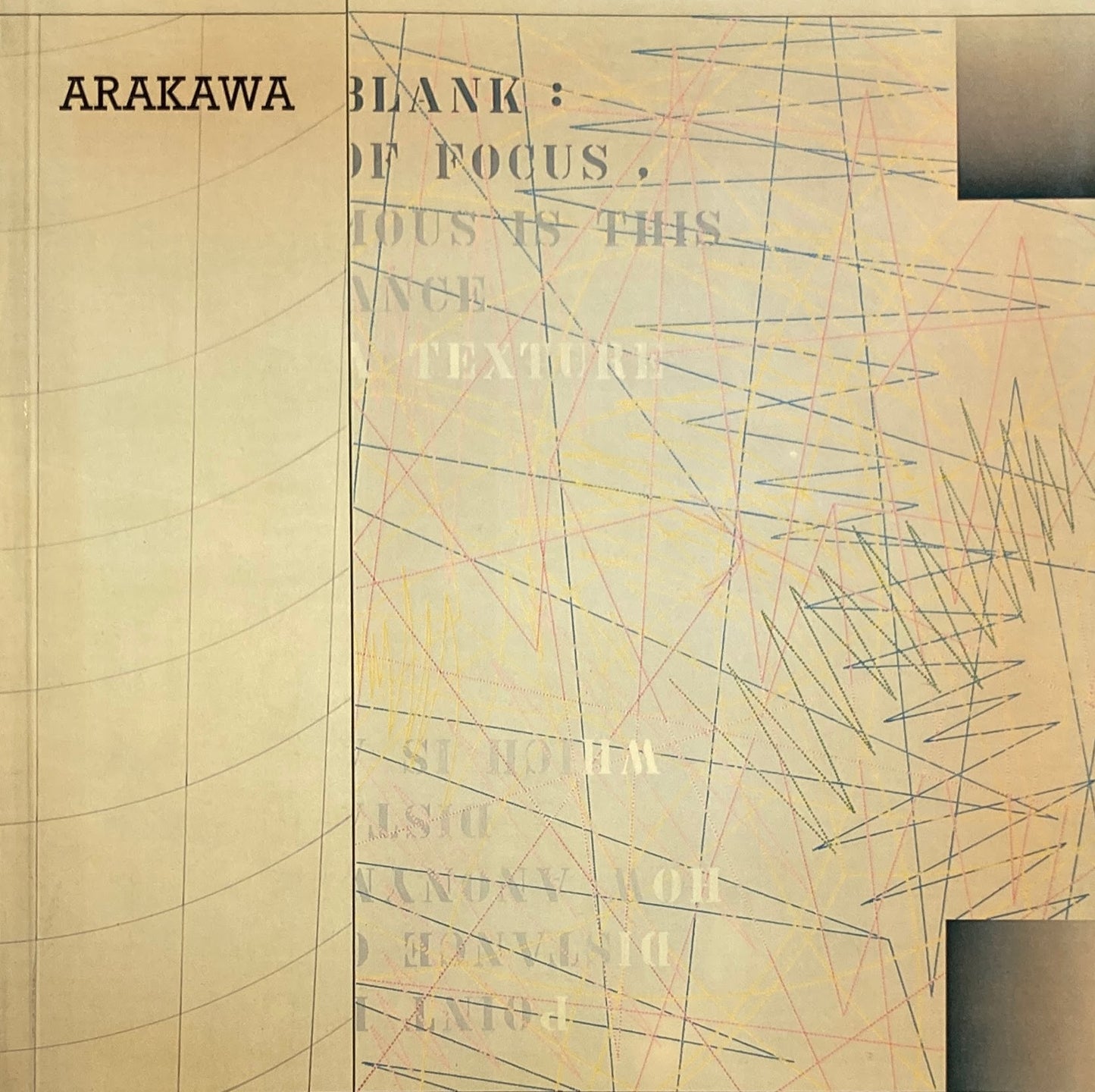 ARAKAWA Bilder und Zeichnungen 1962-1981