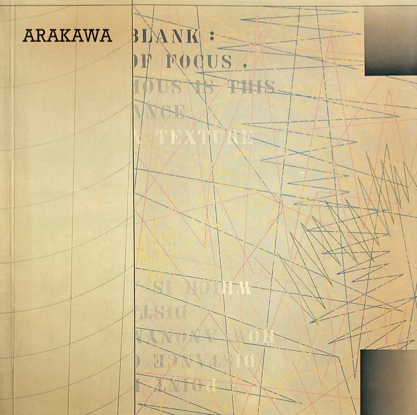 ARAKAWA Bilder und Zeichnungen 1962-1981
