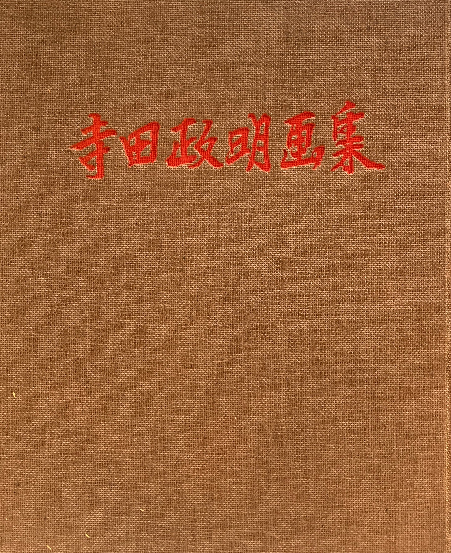 寺田政明画集 愛宕山画廊