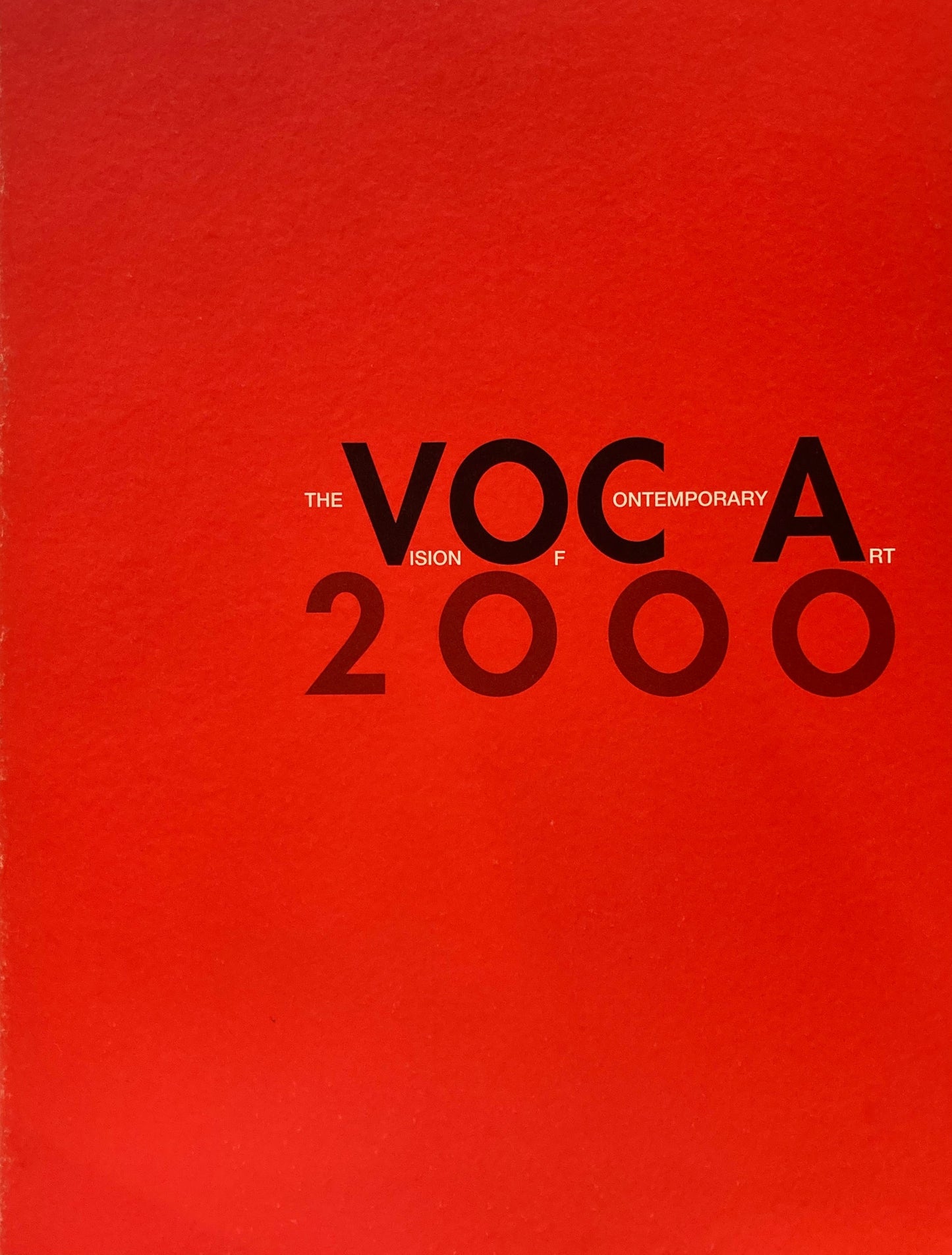 VOCA展 2000 現代美術の展望 新しい平面の作家たち