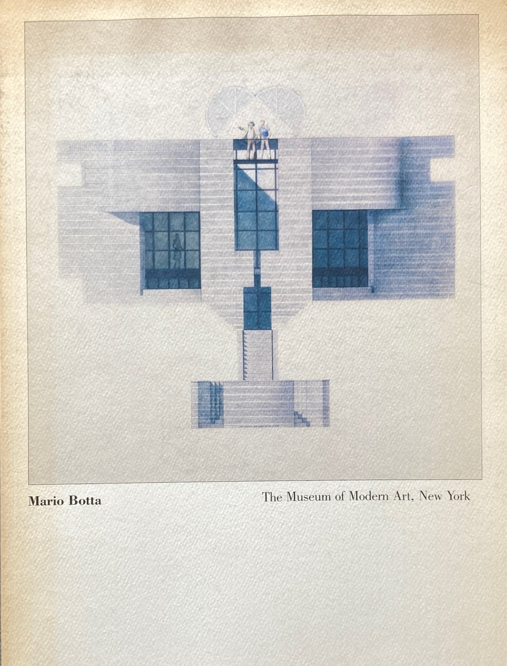 Mario Botta Museum of Modern Art, New York 1986  マリオ・ボッタ