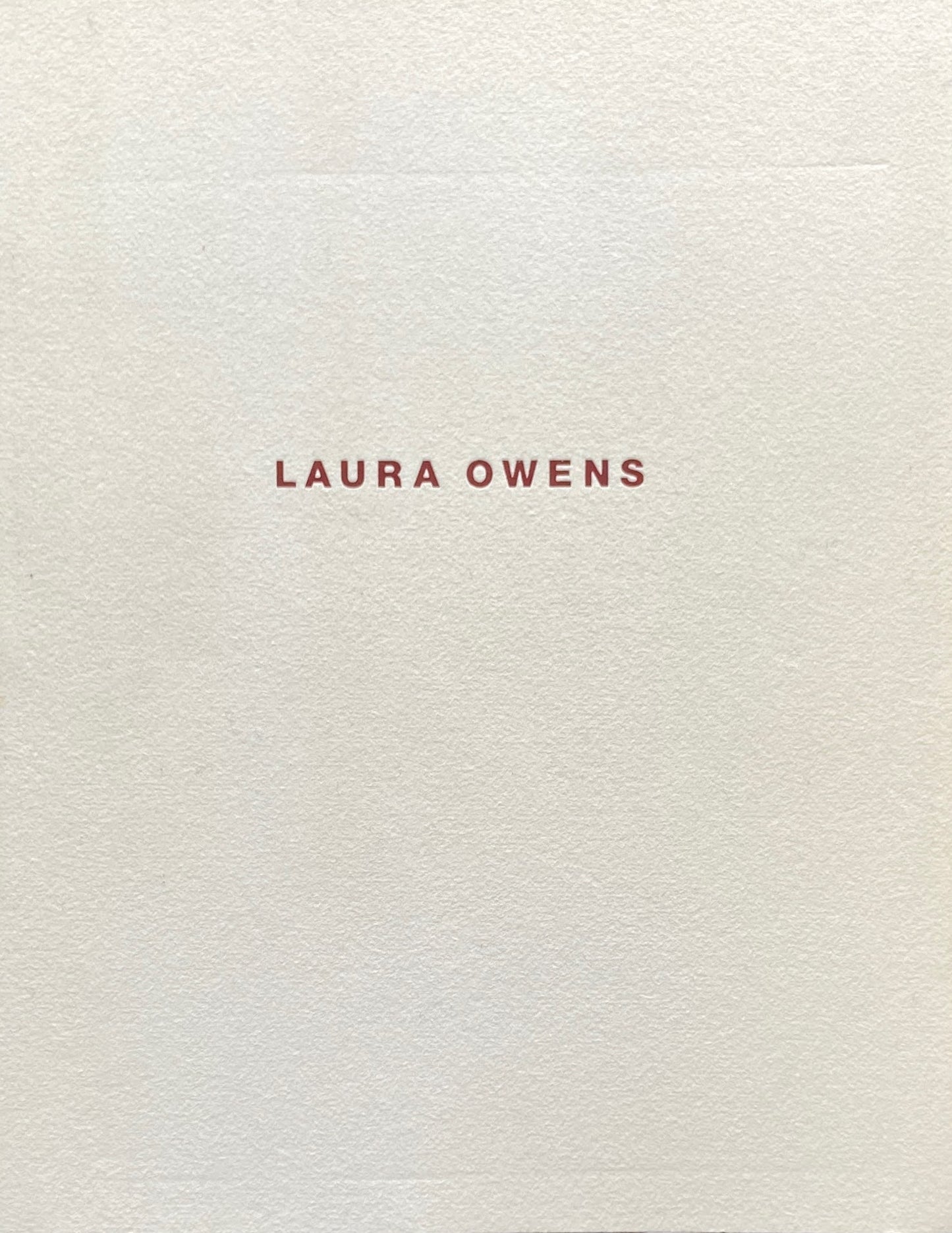 LAURA OWENS ローラ・オーエンズ 資生堂ギャラリー