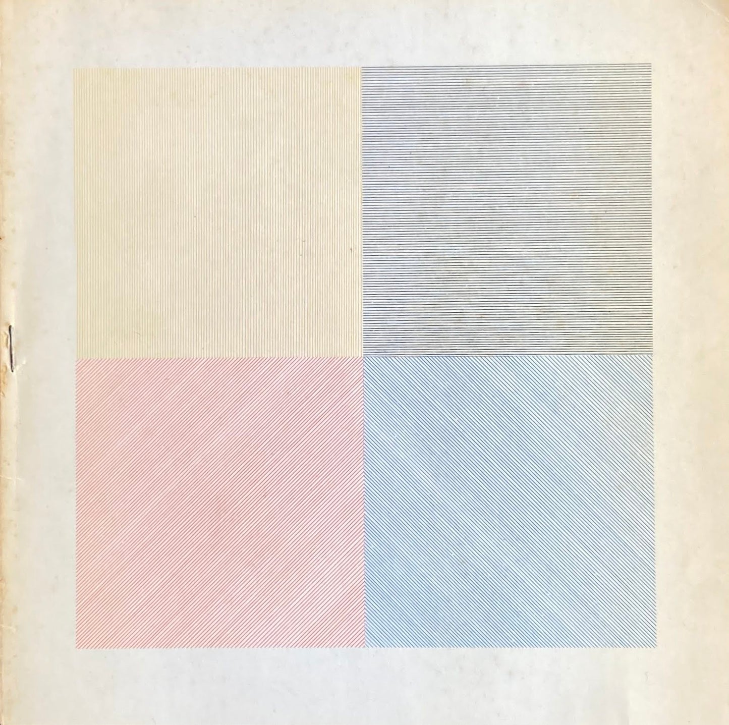 SOL LEWITT Four Basic Colours and Their Combinations 1971