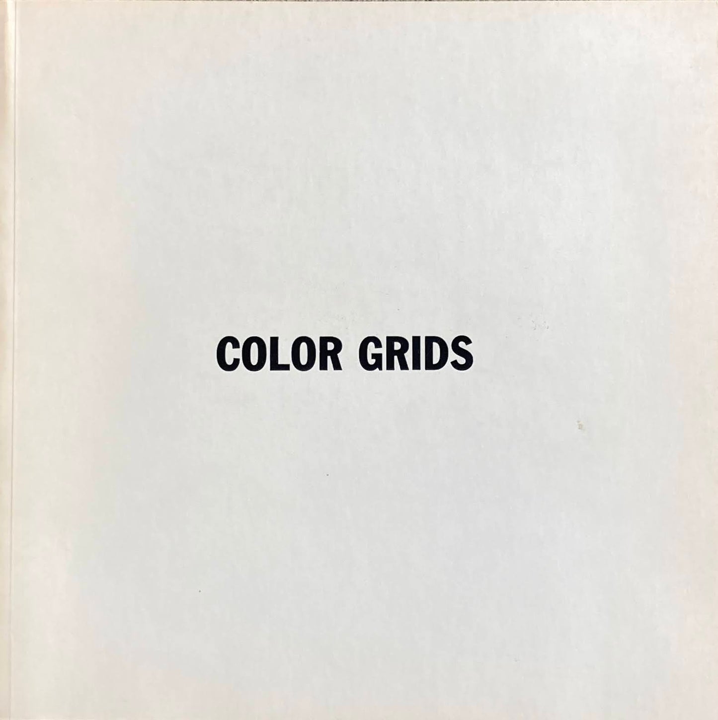 SOL LEWITT COLOR GRIDS