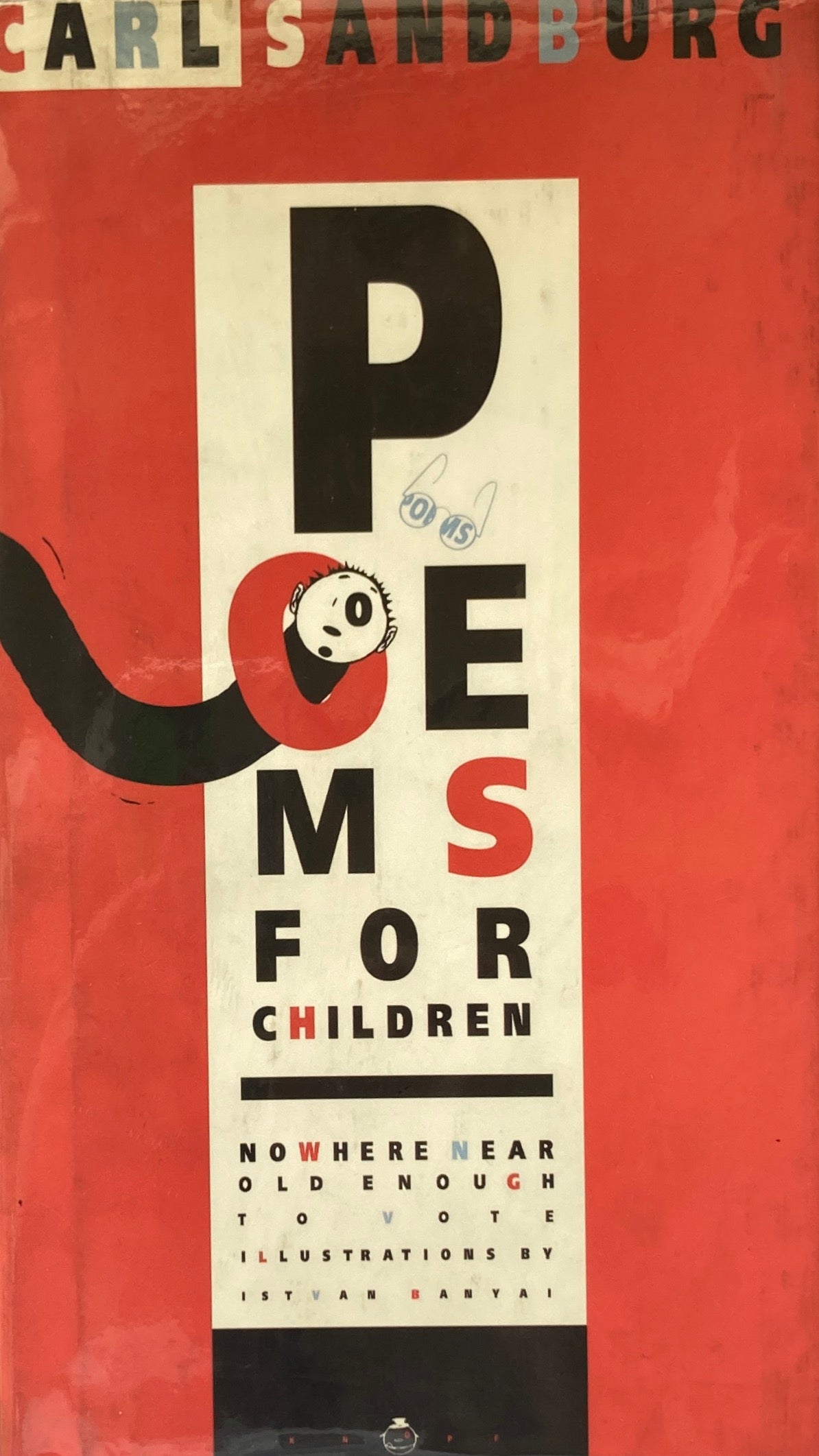 Poems for Children Nowhere Near Old Enough to Vote Istvan Banyai イシュトバン バンニャイ