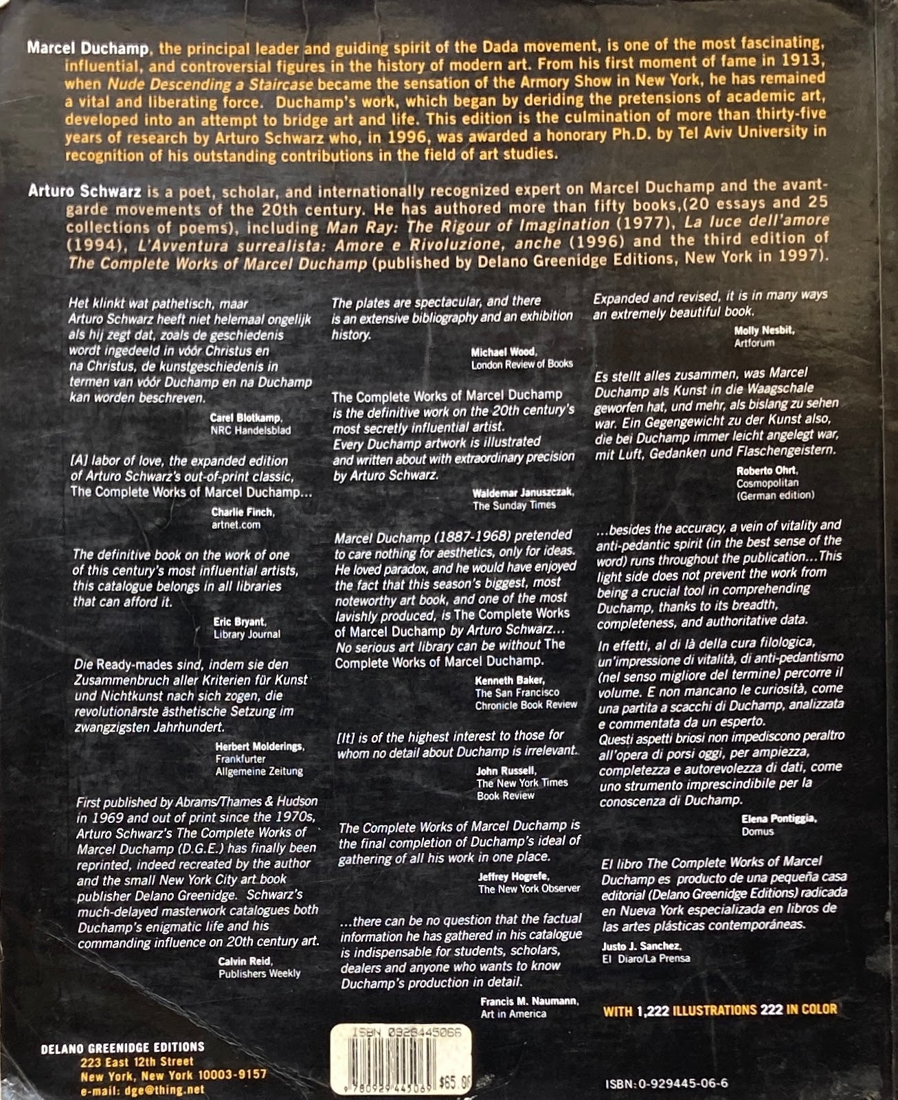 The Complete Works of marcel duchamp Revised and Expanded Paperback Edition