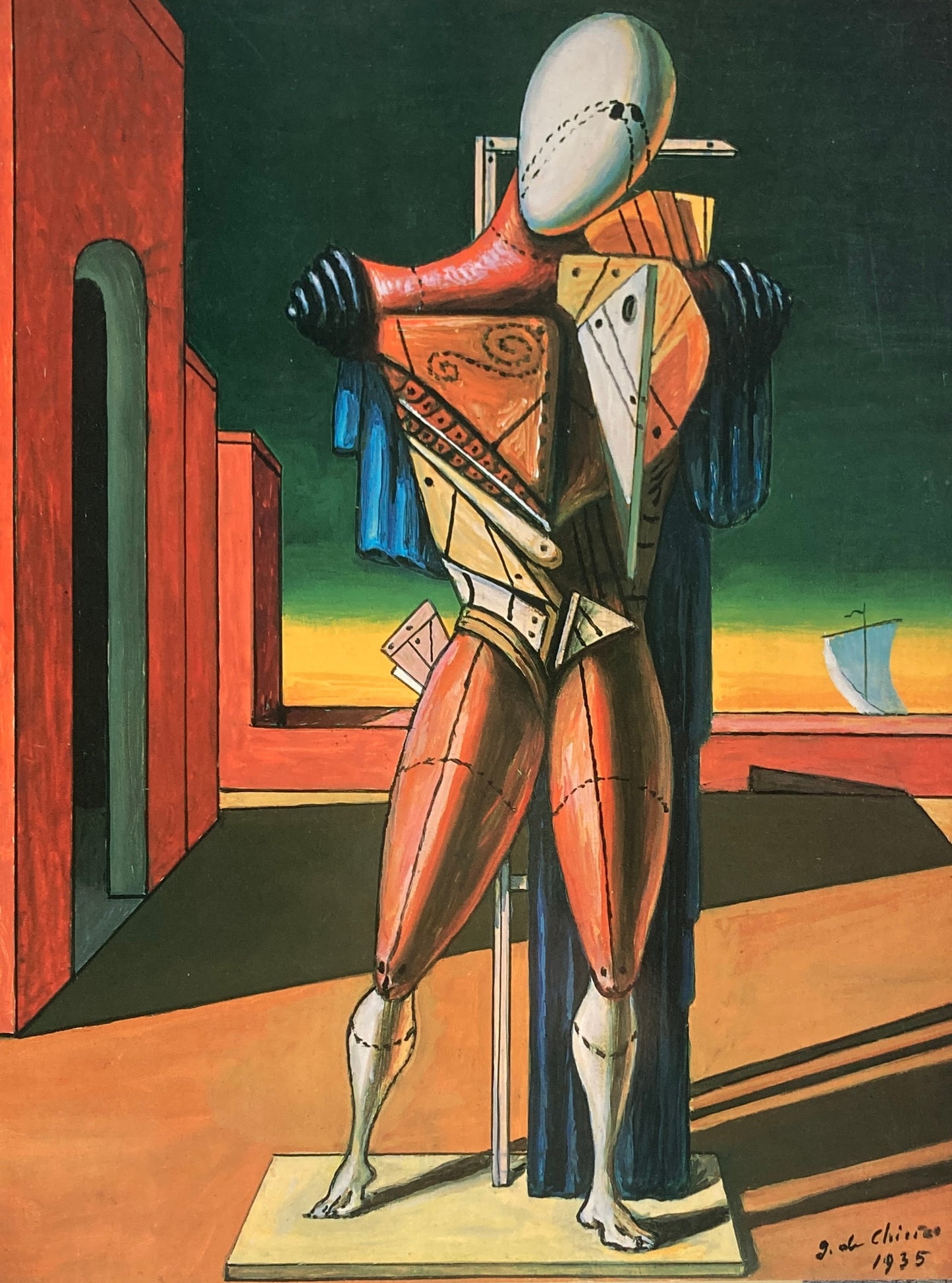 デ・キリコ展 孤独と神秘の無言劇 西武美術館 1982