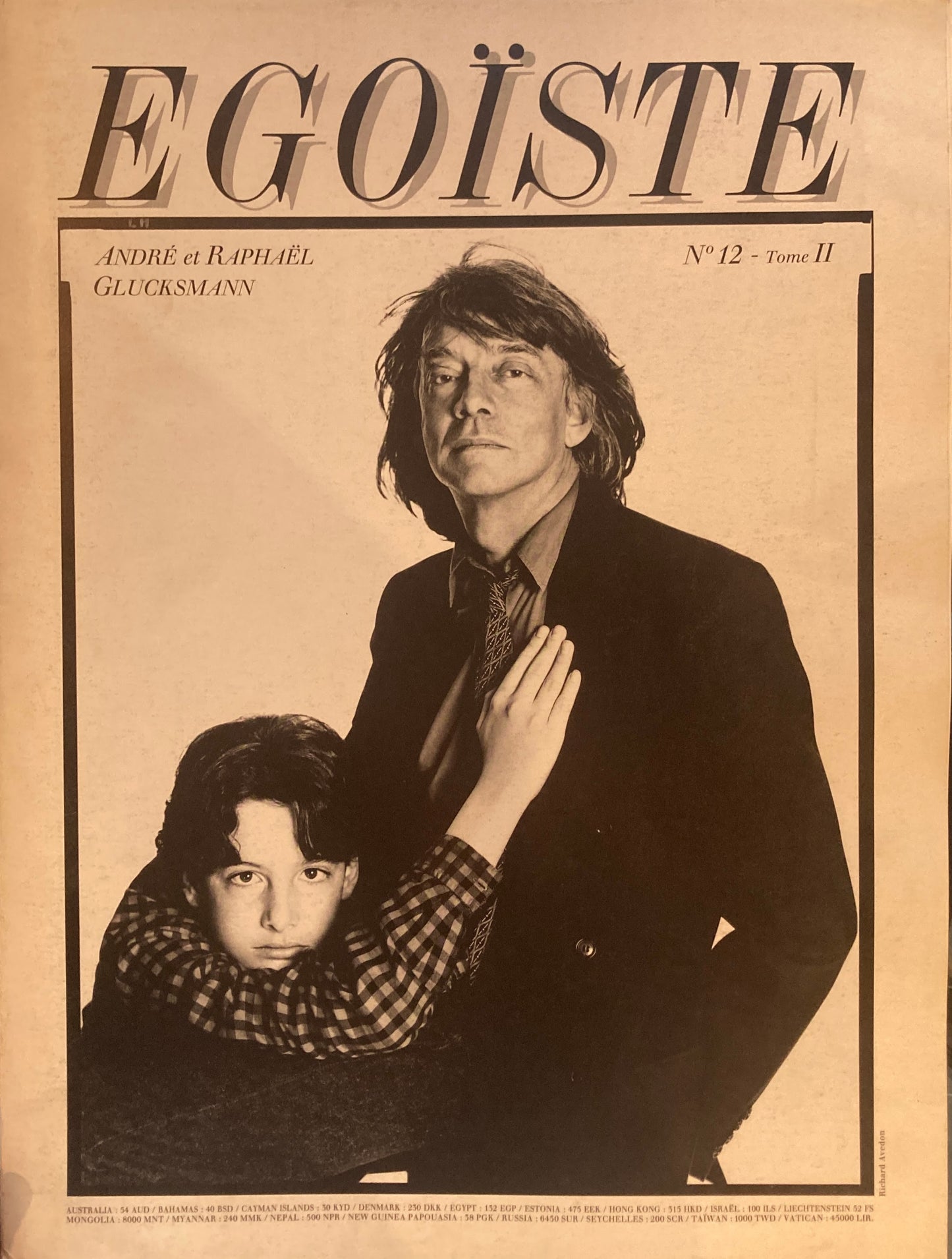EGOISTE No.12 tome I /II 2冊