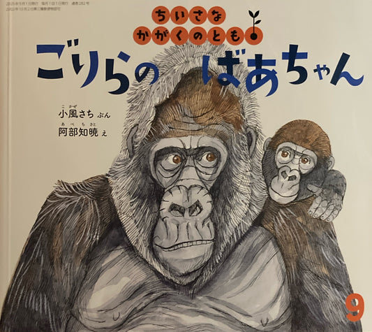 ごりらのばあちゃん ちいさなかがくのとも282号 2025年9月号