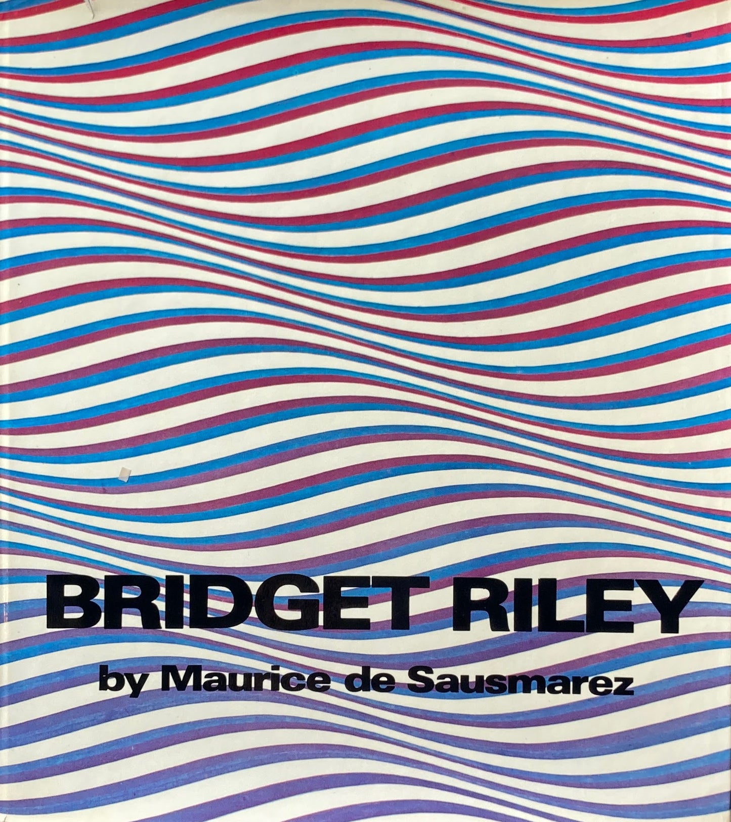 Bridget Riley by Maurice de Sausmarez ブリジッド・ライリー