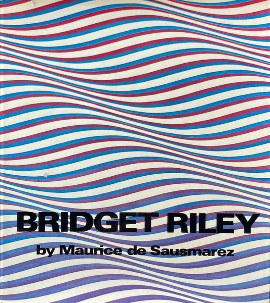 Bridget Riley by Maurice de Sausmarez ブリジッド・ライリー