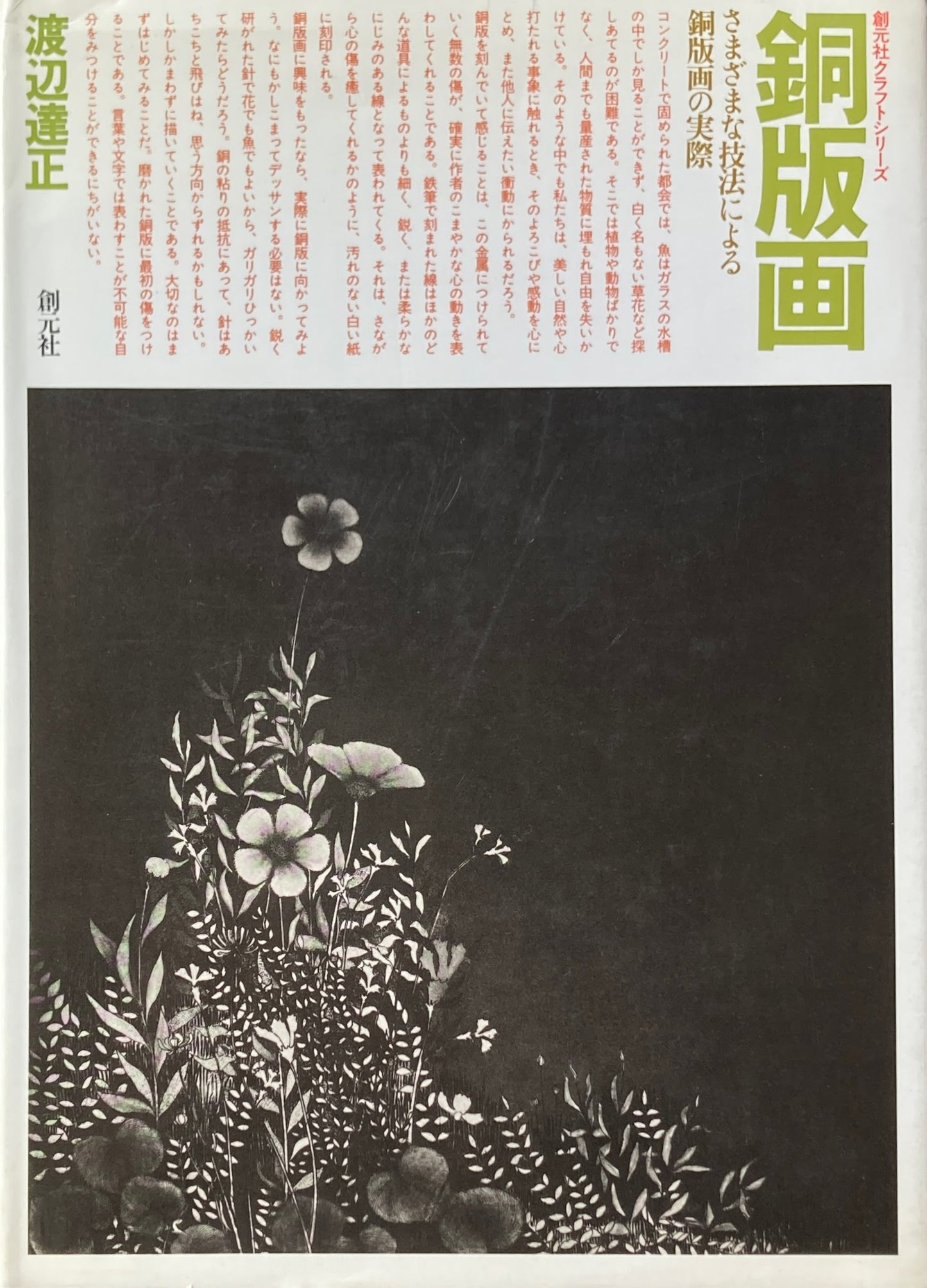 銅版画 渡辺達正 創元社クラフトシリーズ