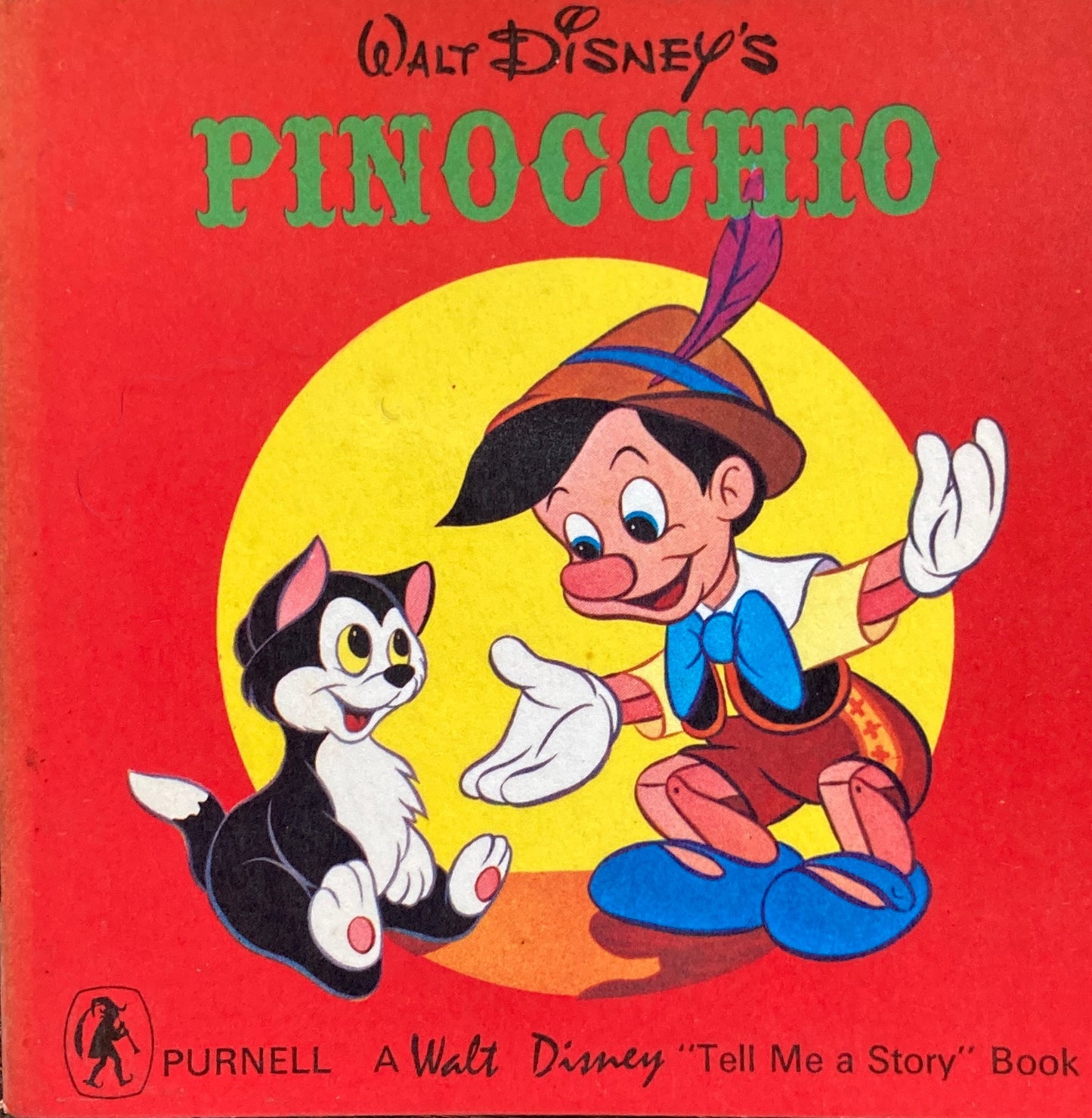 Walt Disney's Pinocchio Purnell Tell Me a Story Book