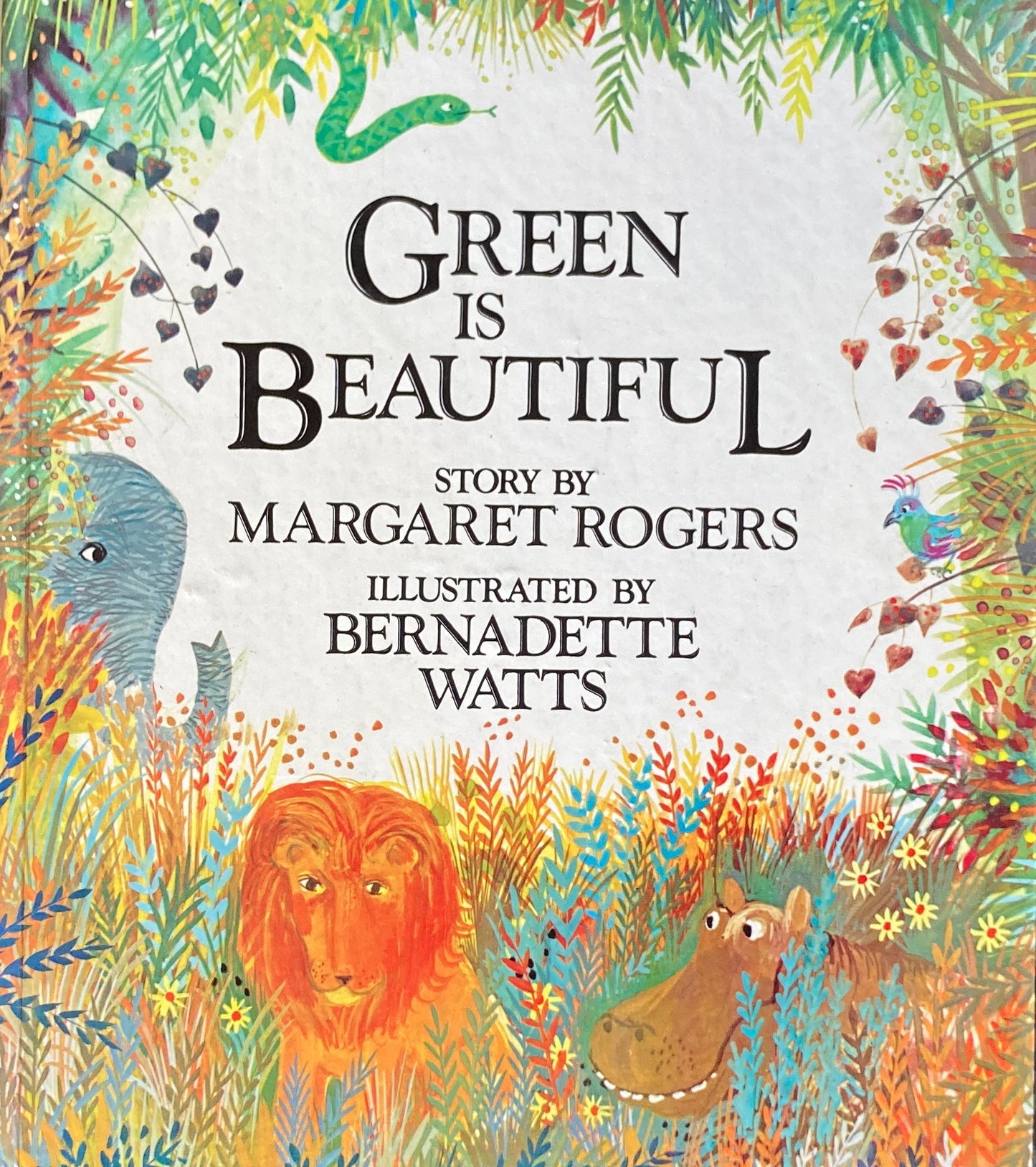 Green is Beautiful Bernadette Watts バーナデット・ワッツ