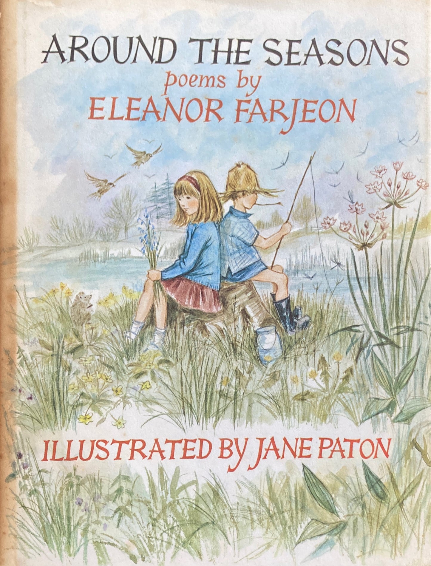 Around the Seasons poems by Eleanor Farjeon Jane Paton エリナー・ファージョン