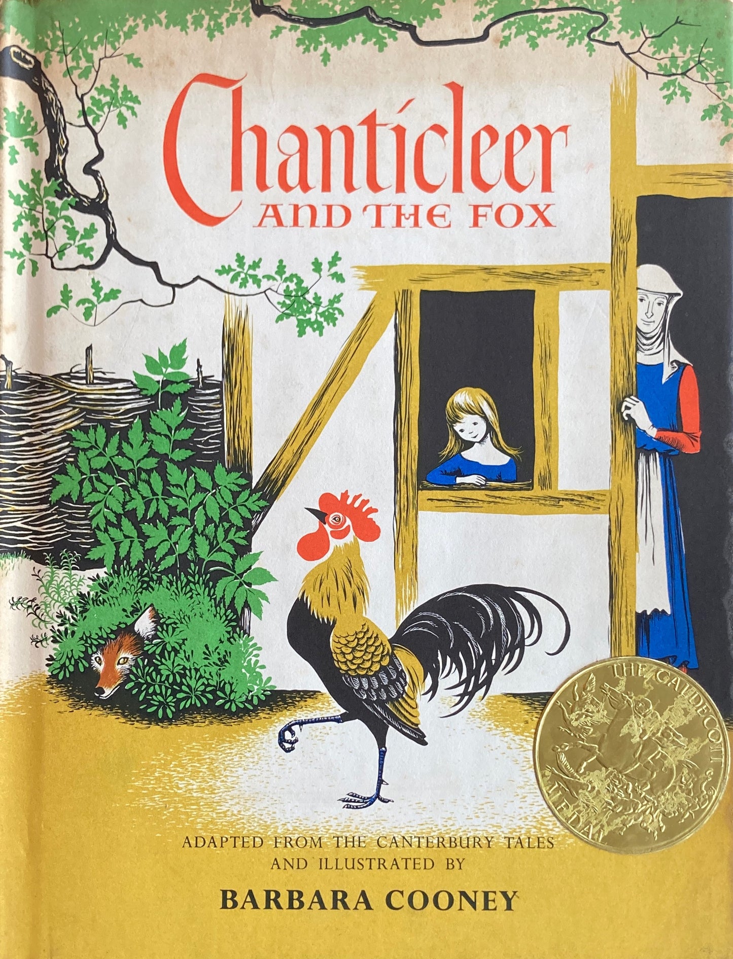Chanticleer and the Fox チャンティクリアときつね Barbara Cooney バーバラ・クーニー