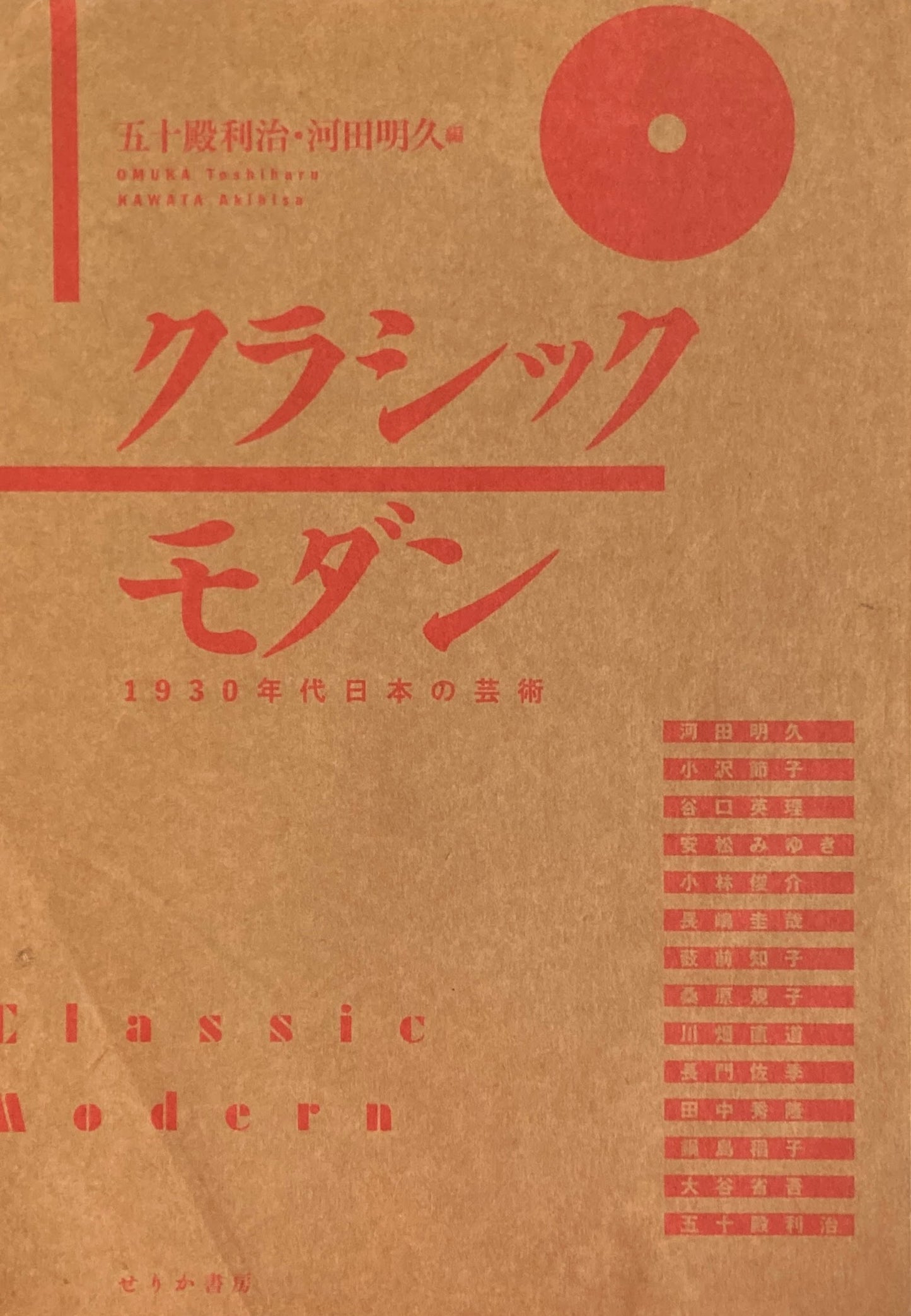 クラシックモダン 1930年代日本の芸術 五十殿利治 河田明久