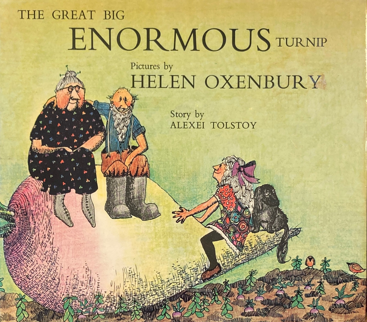 The Great Big Enormous Turnip Helen Oxenbury ヘレン・オクセンバリー
