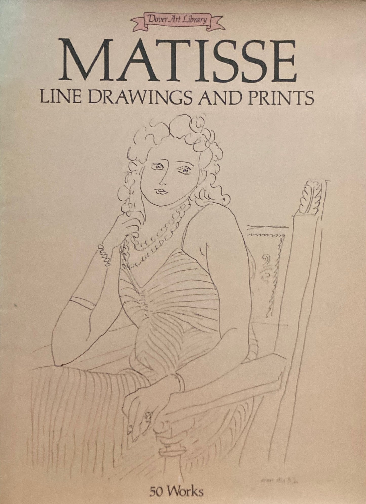Matisse Line Drawings and Prints 50 Works Dover