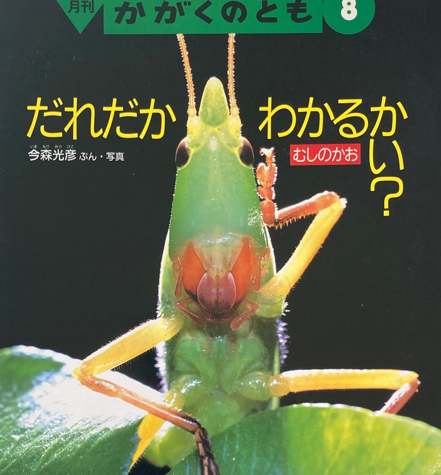 だれだかわかるかい? むしのかお かがくのとも269号