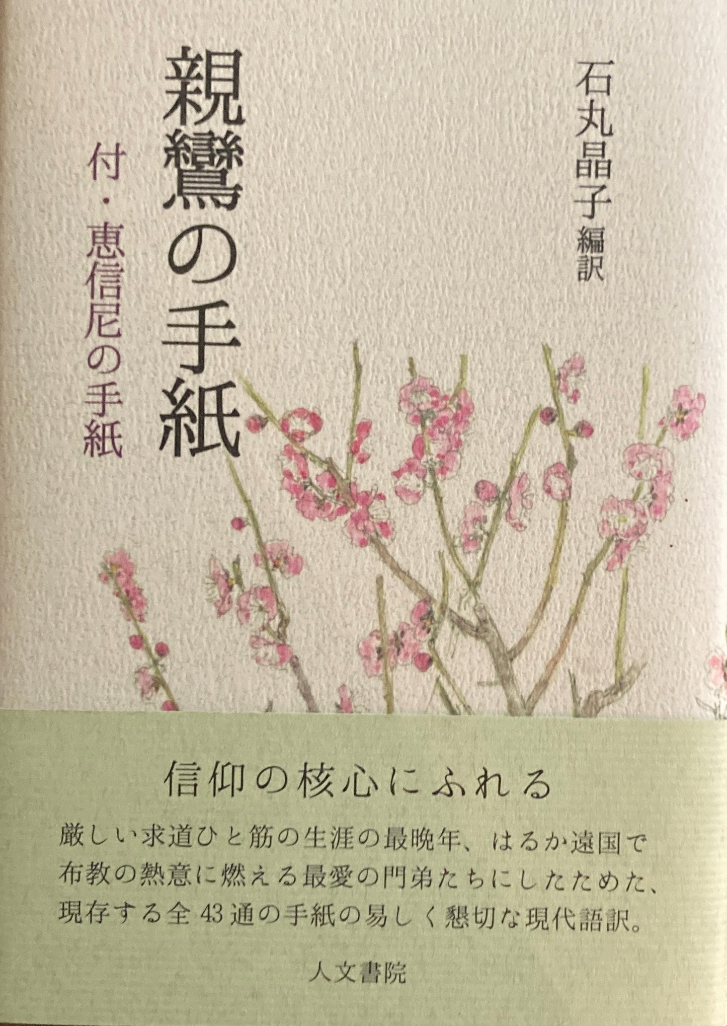 親鸞の手紙 付・恵信尼の手紙 石丸晶子編訳