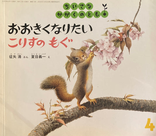 おおきくなりたいこりすのもぐ ちいさなかがくのとも13号
