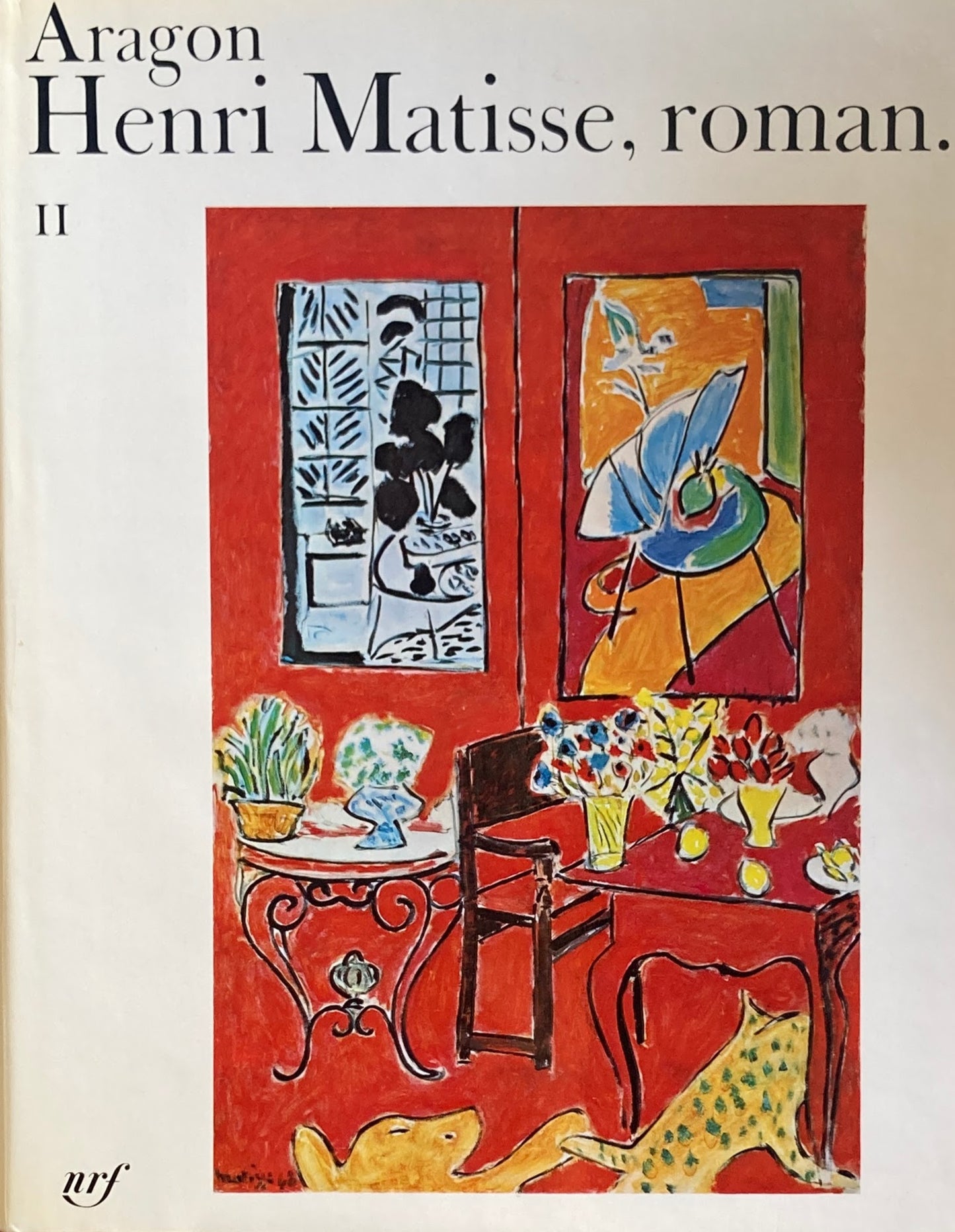 Henri Matisse roman Aragon Gallimard版 アンリ・マチス 2冊函