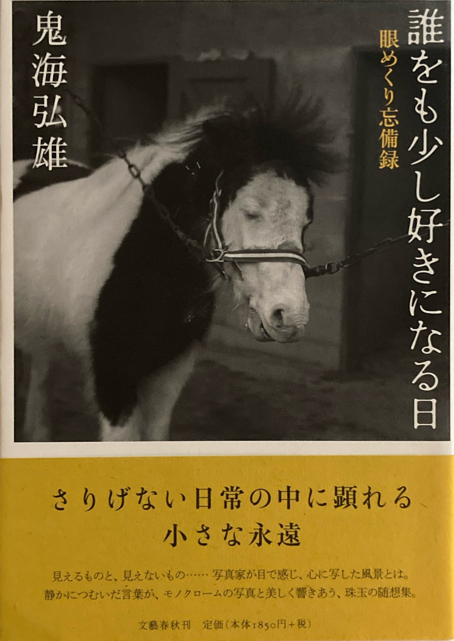誰をも少し好きになる日目めくり備忘録 鬼海弘雄