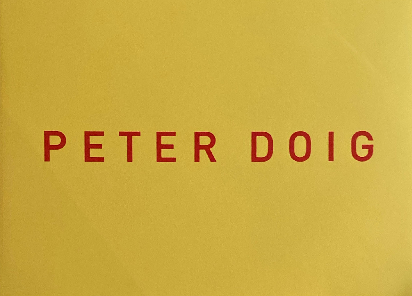 ピーター・ドイグ 東京国立近代美術館 PETER DOIG
