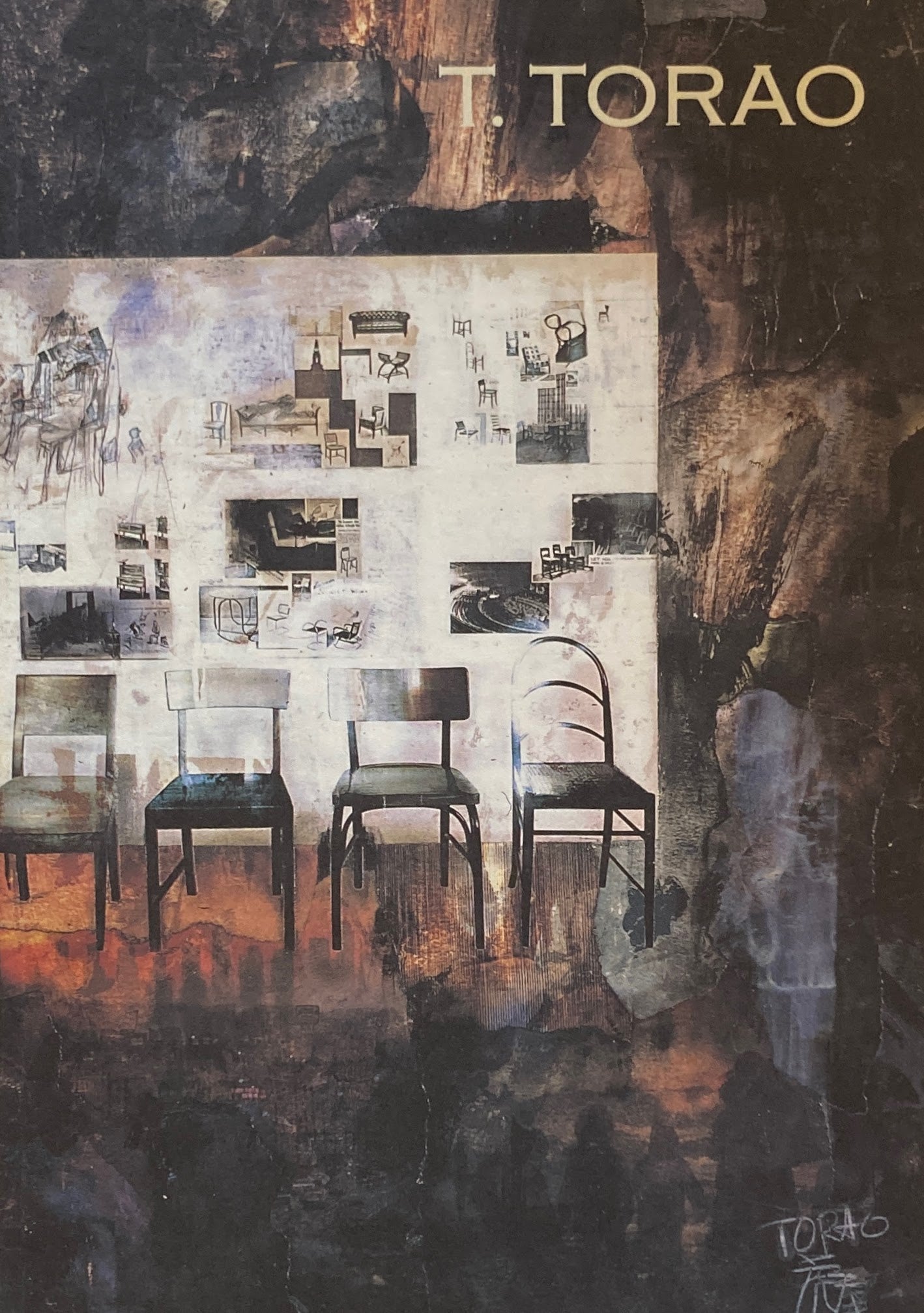 T.TRAO Drawing, Painting and Portrait Book HILLSIDE GALLERY 1988 限定500部 署名入