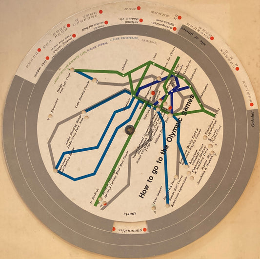 How to go to the Olympic games KYOWA BANK 1964